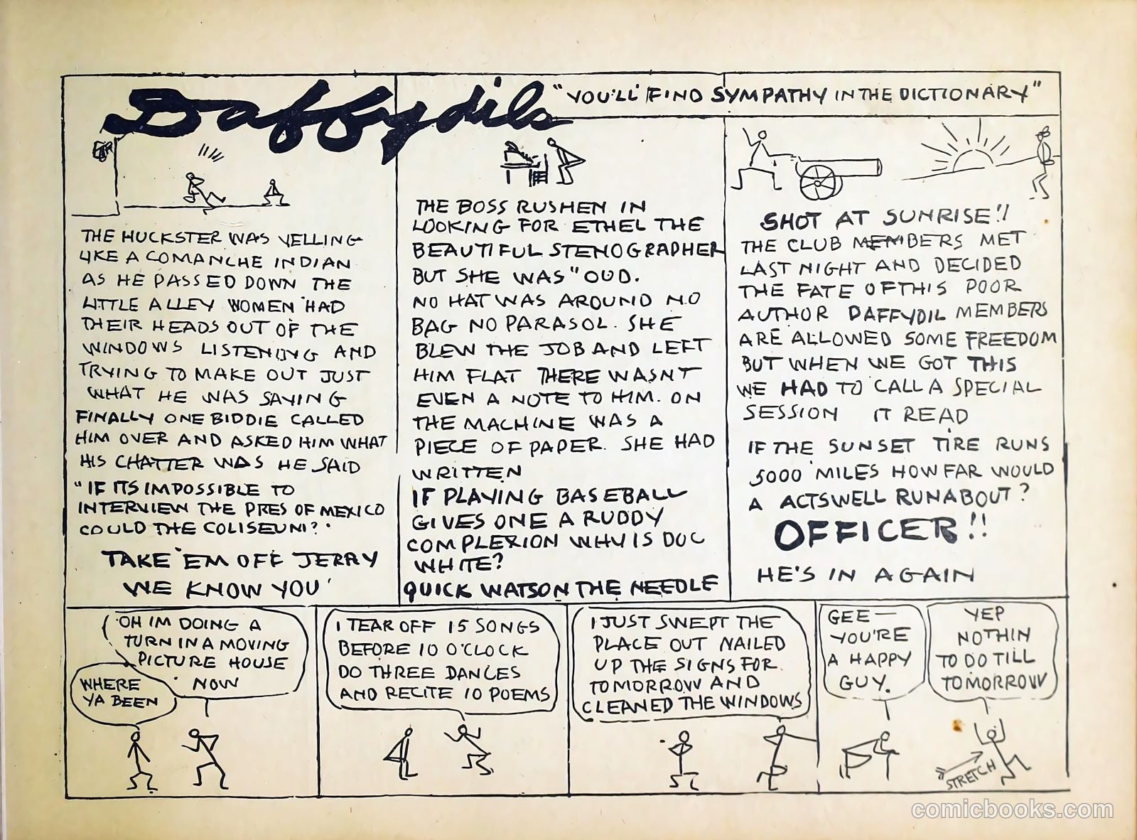Daffydils #1 (1911) — page 8 of 50