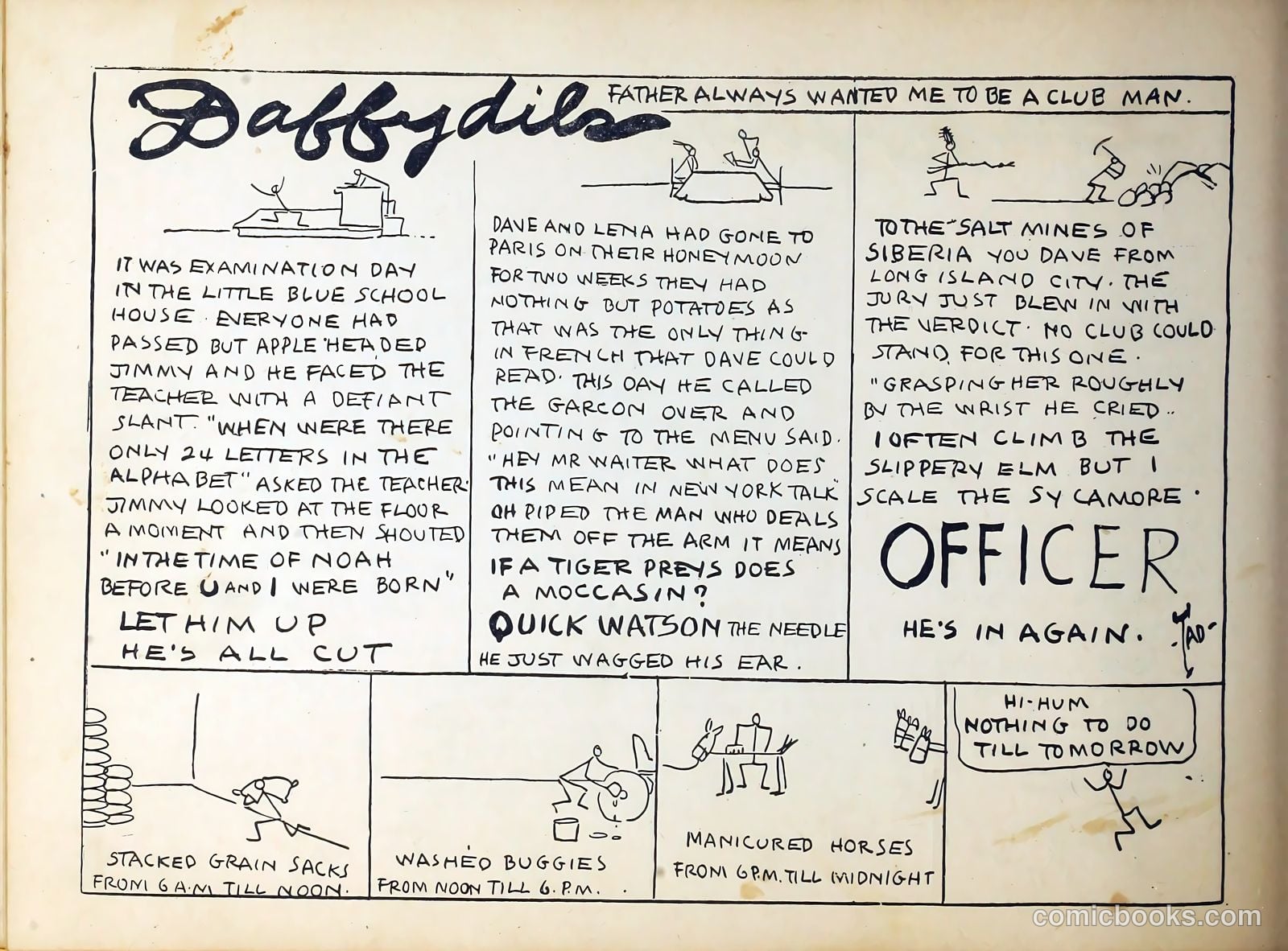 Daffydils #1 (1911) — page 9 of 50