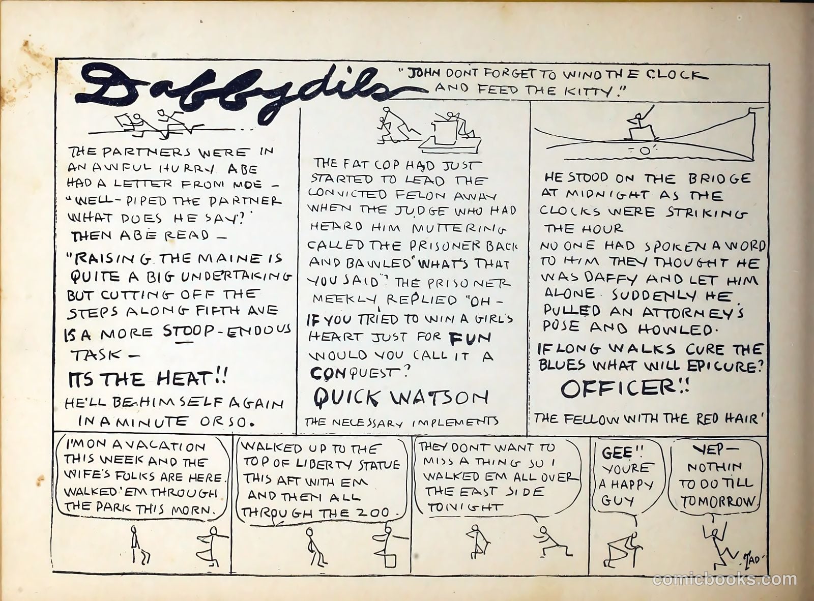 Daffydils #1 (1911) — page 11 of 50