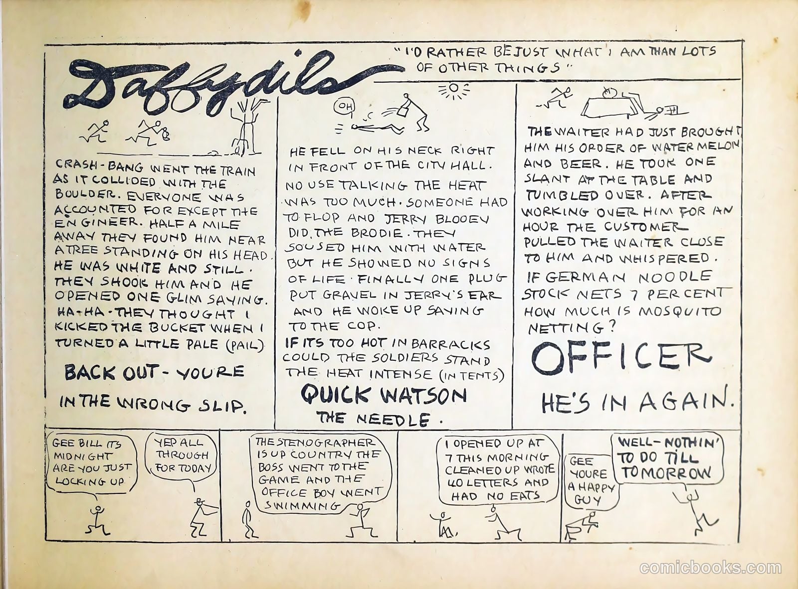 Daffydils #1 (1911) — page 12 of 50