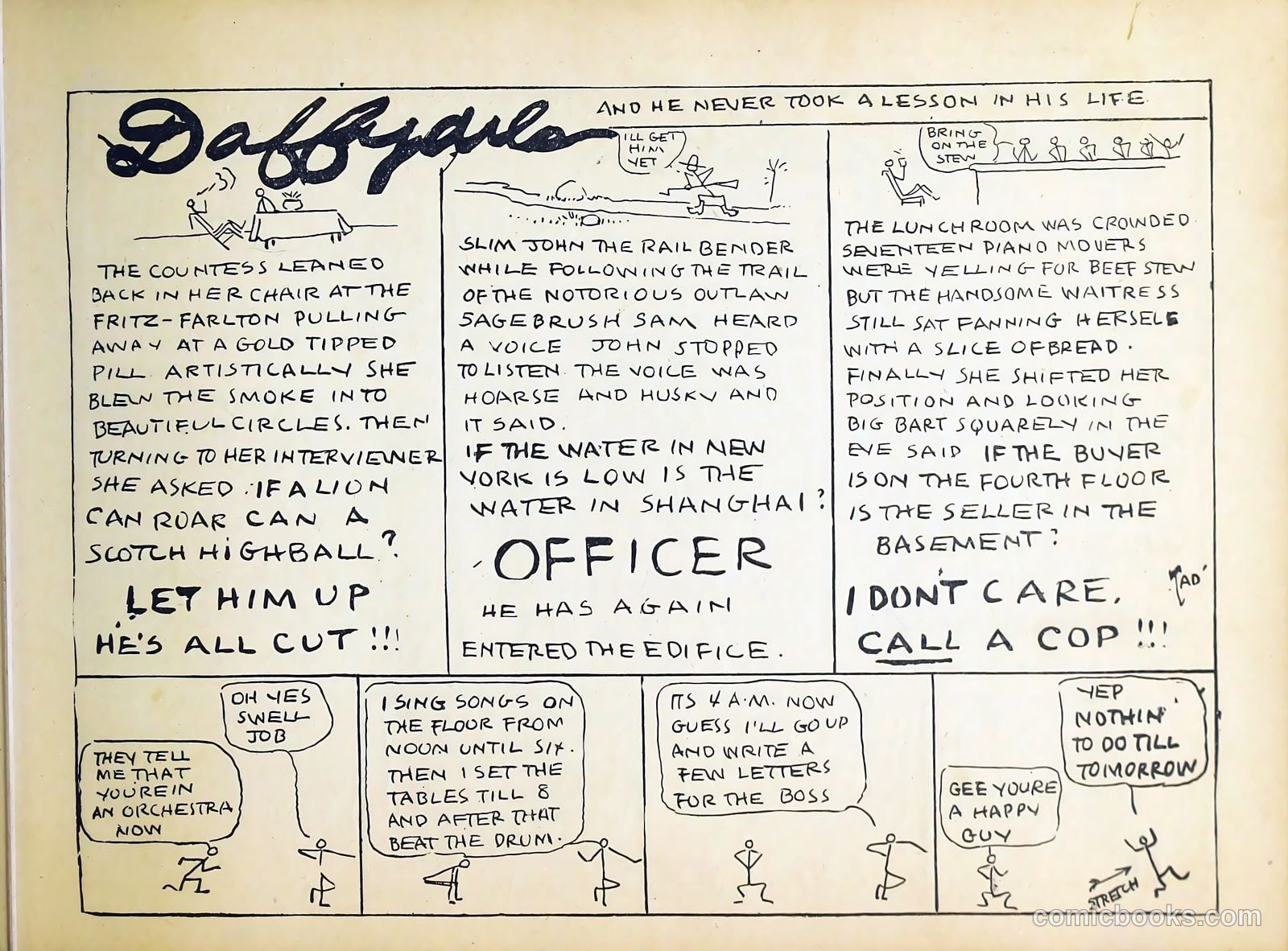 Daffydils #1 (1911) — page 14 of 50