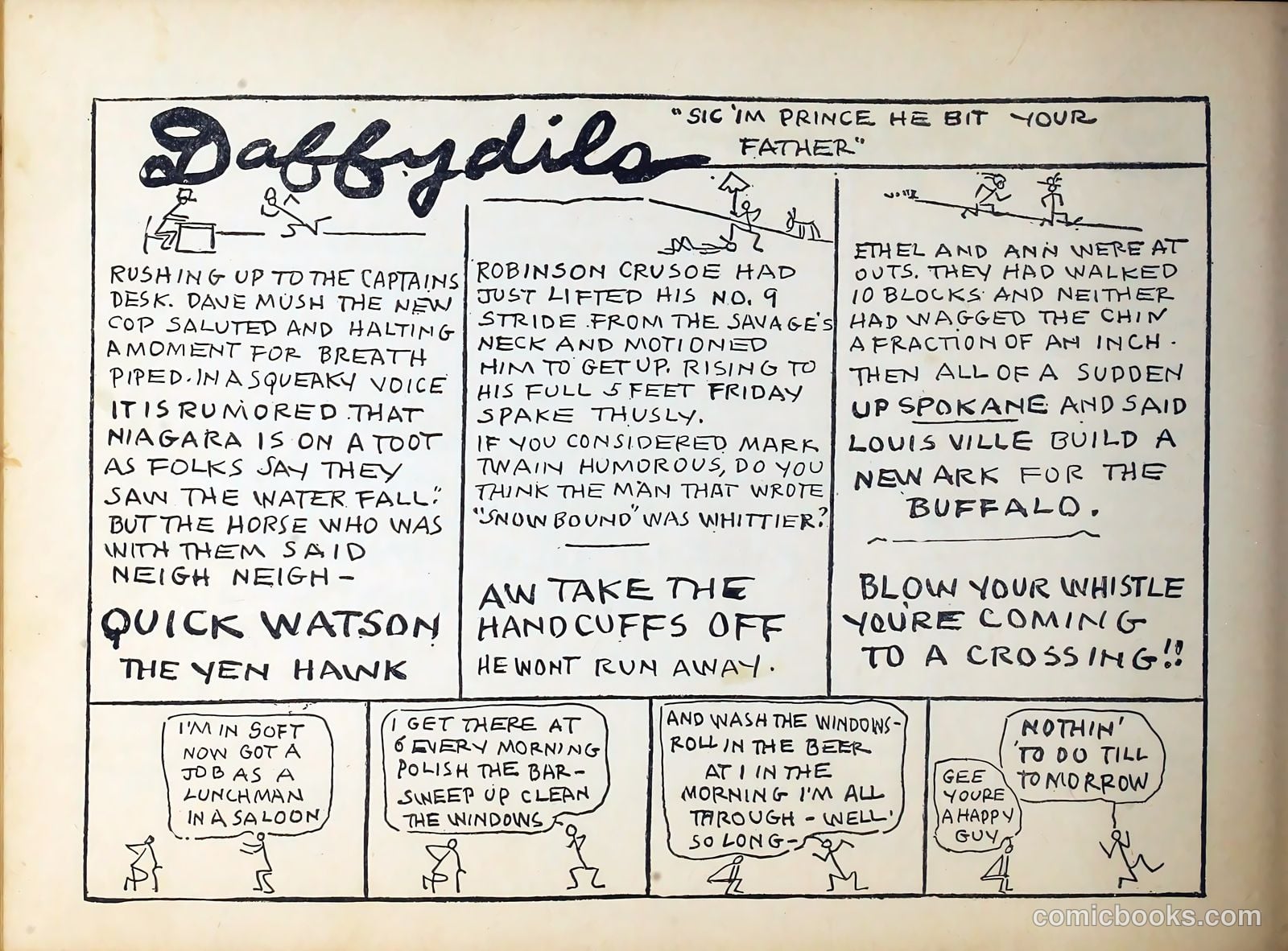 Daffydils #1 (1911) — page 15 of 50