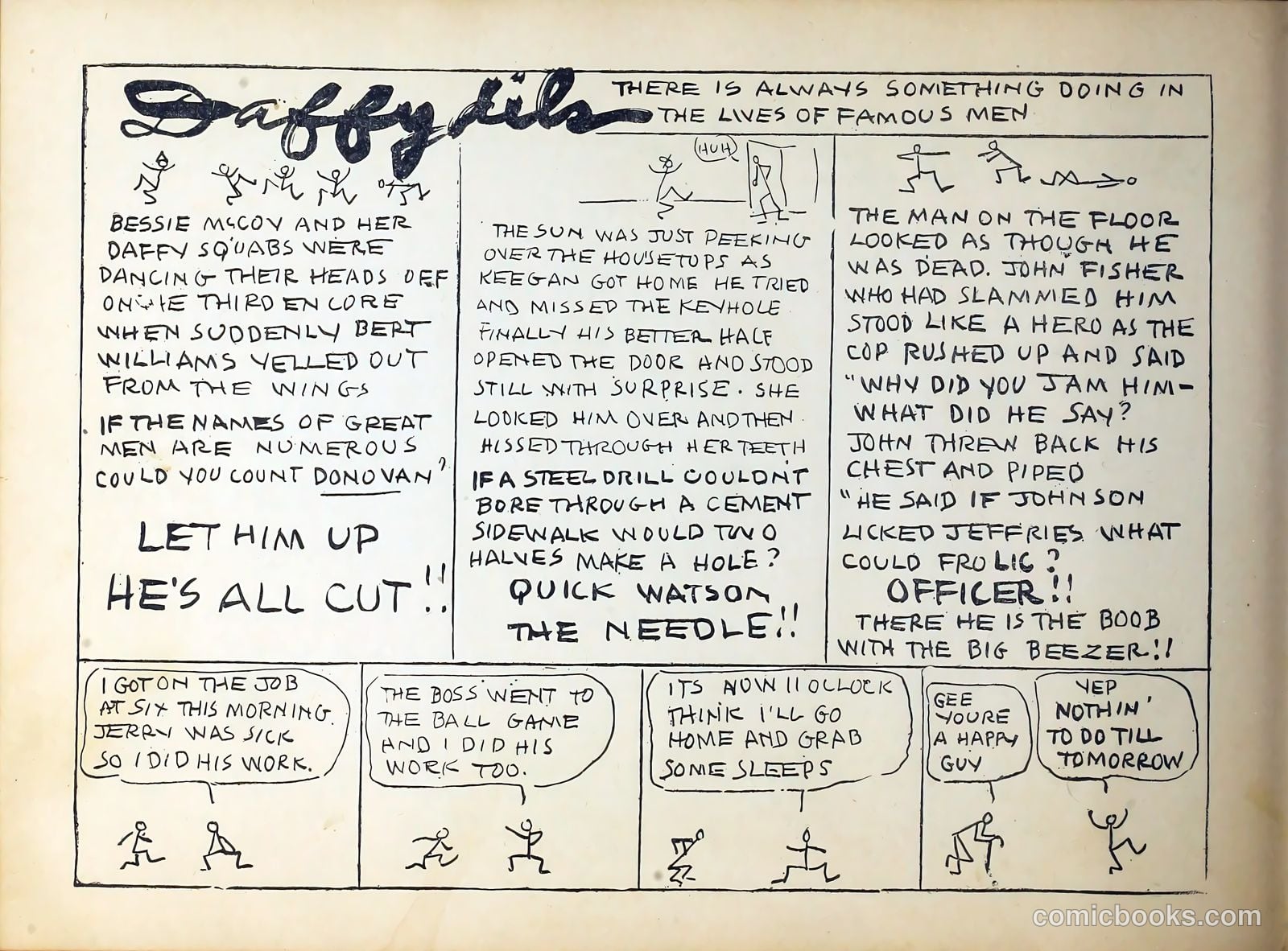 Daffydils #1 (1911) — page 19 of 50