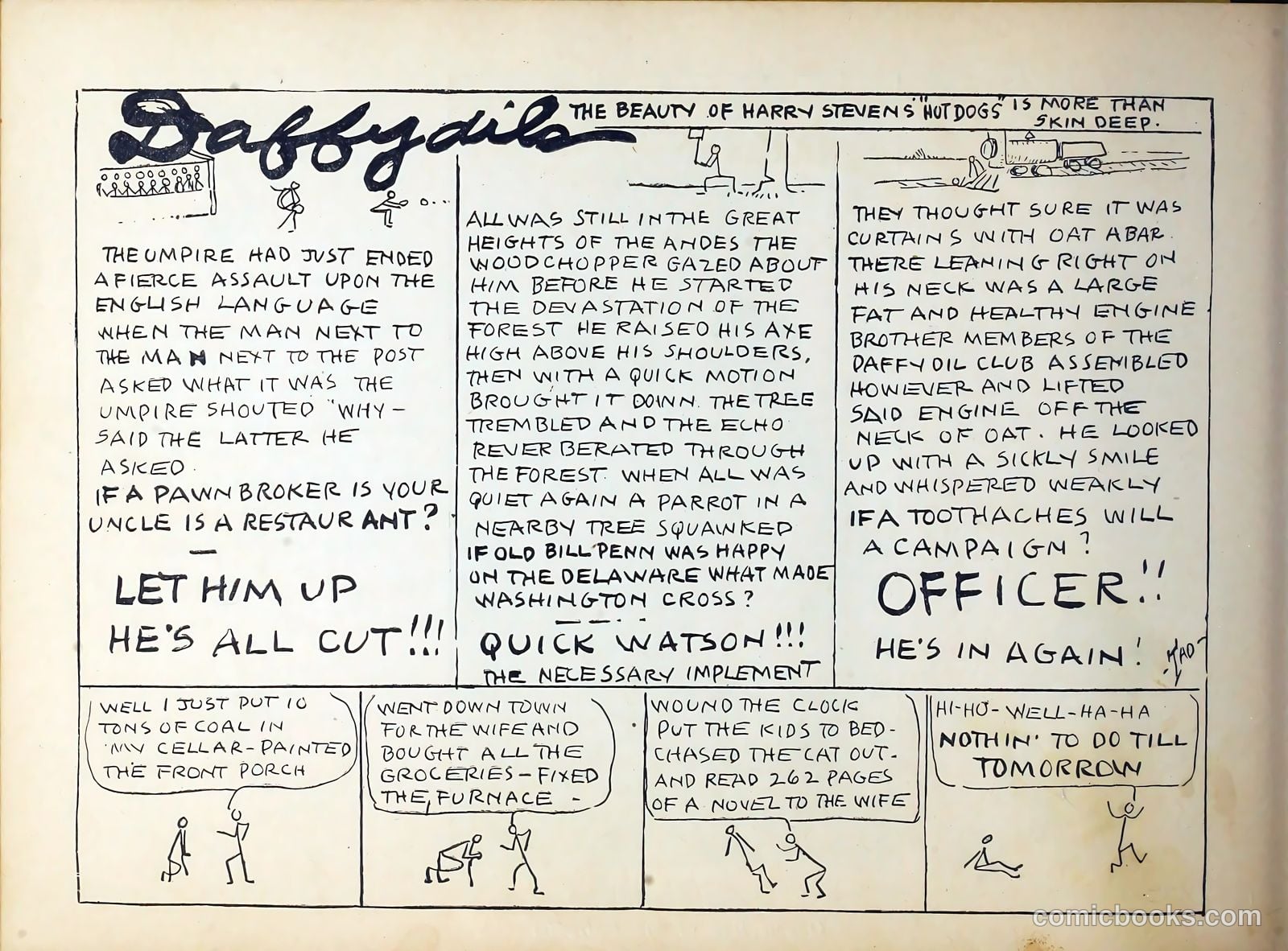 Daffydils #1 (1911) — page 21 of 50