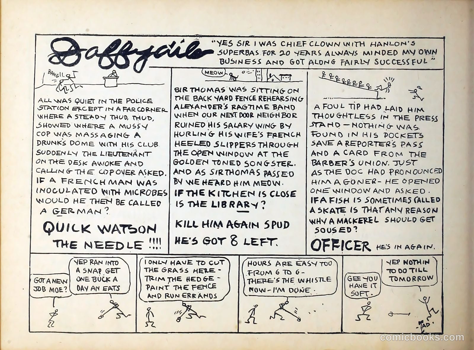 Daffydils #1 (1911) — page 23 of 50