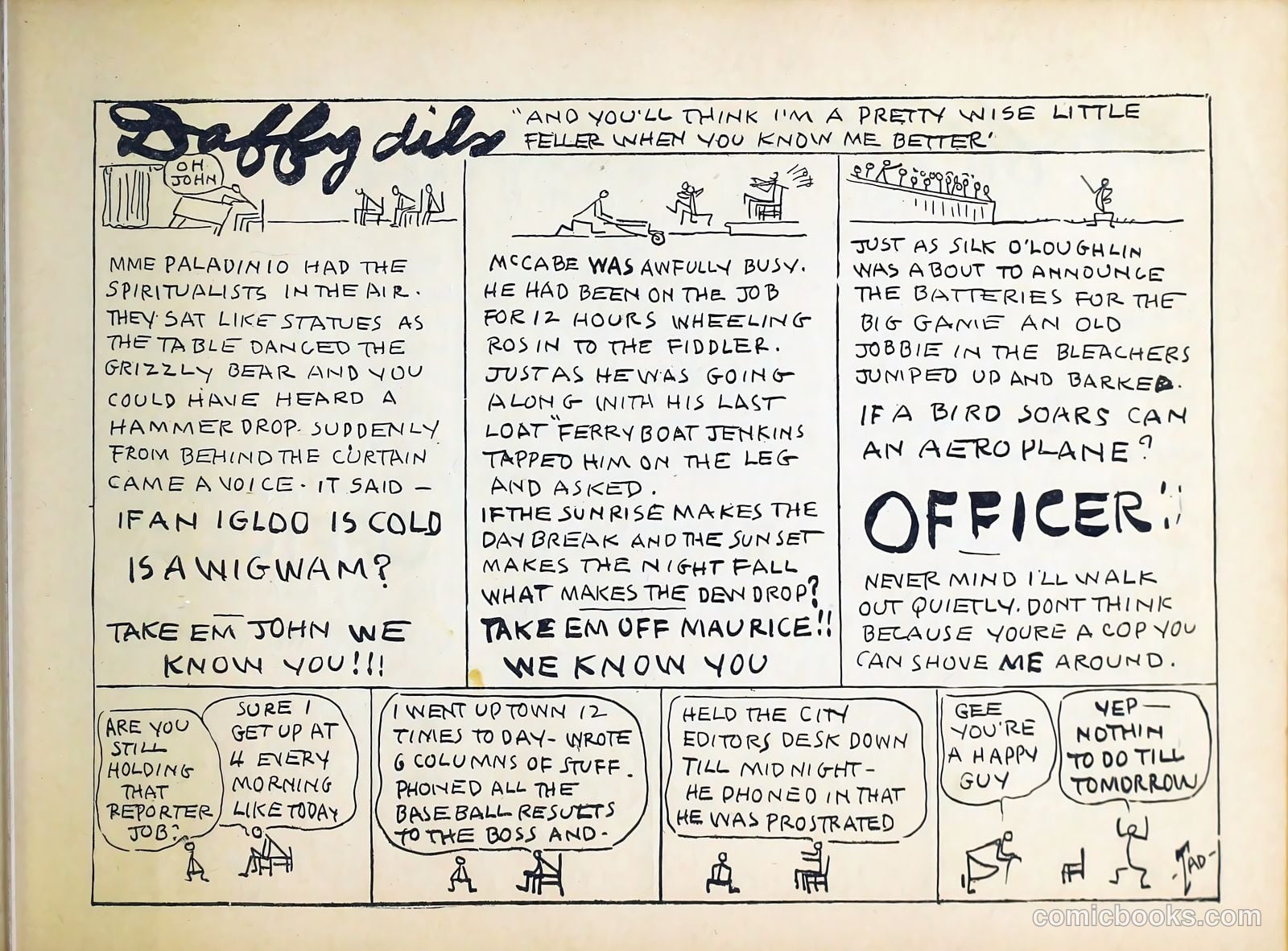 Daffydils #1 (1911) — page 28 of 50