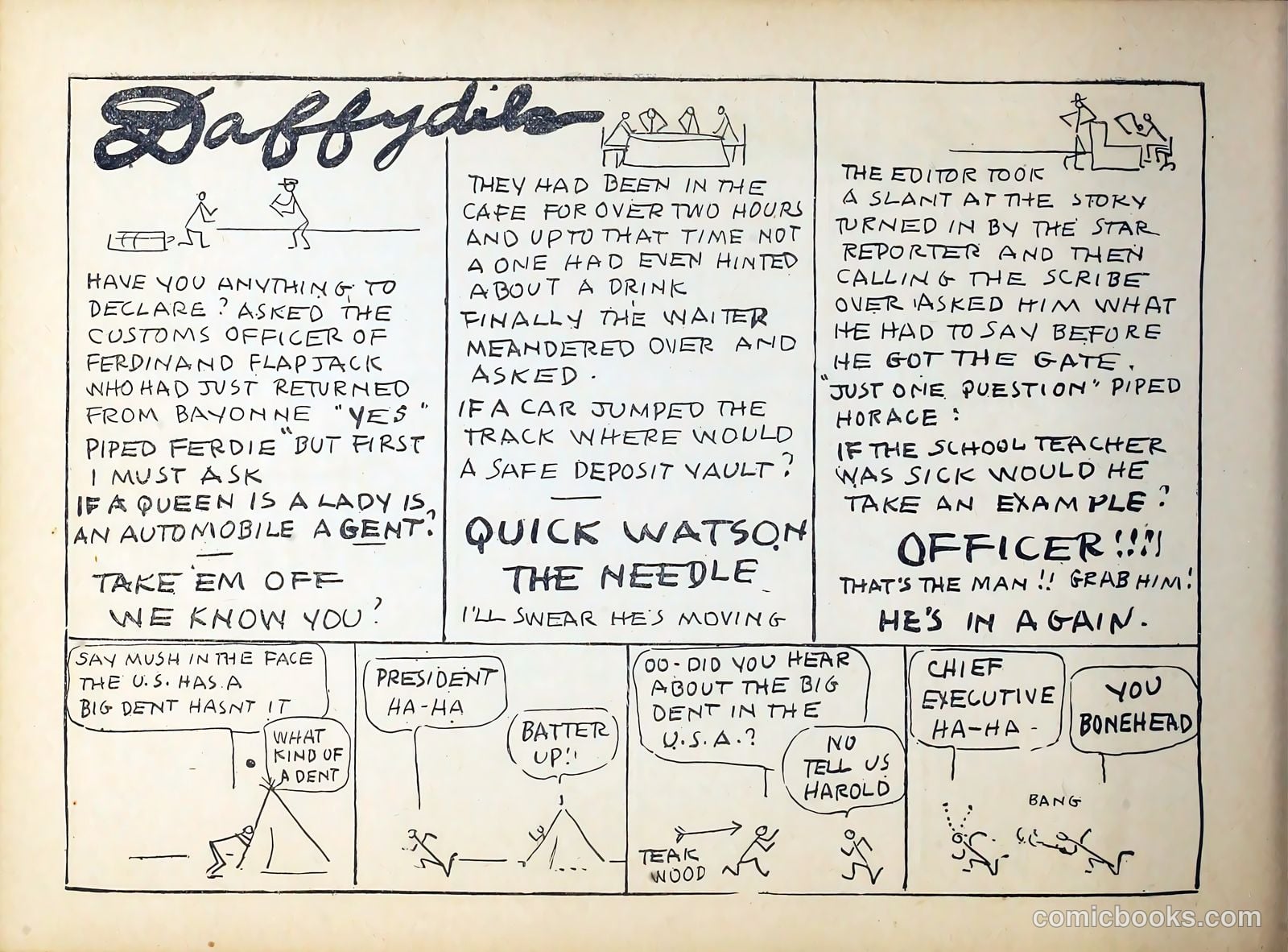 Daffydils #1 (1911) — page 33 of 50