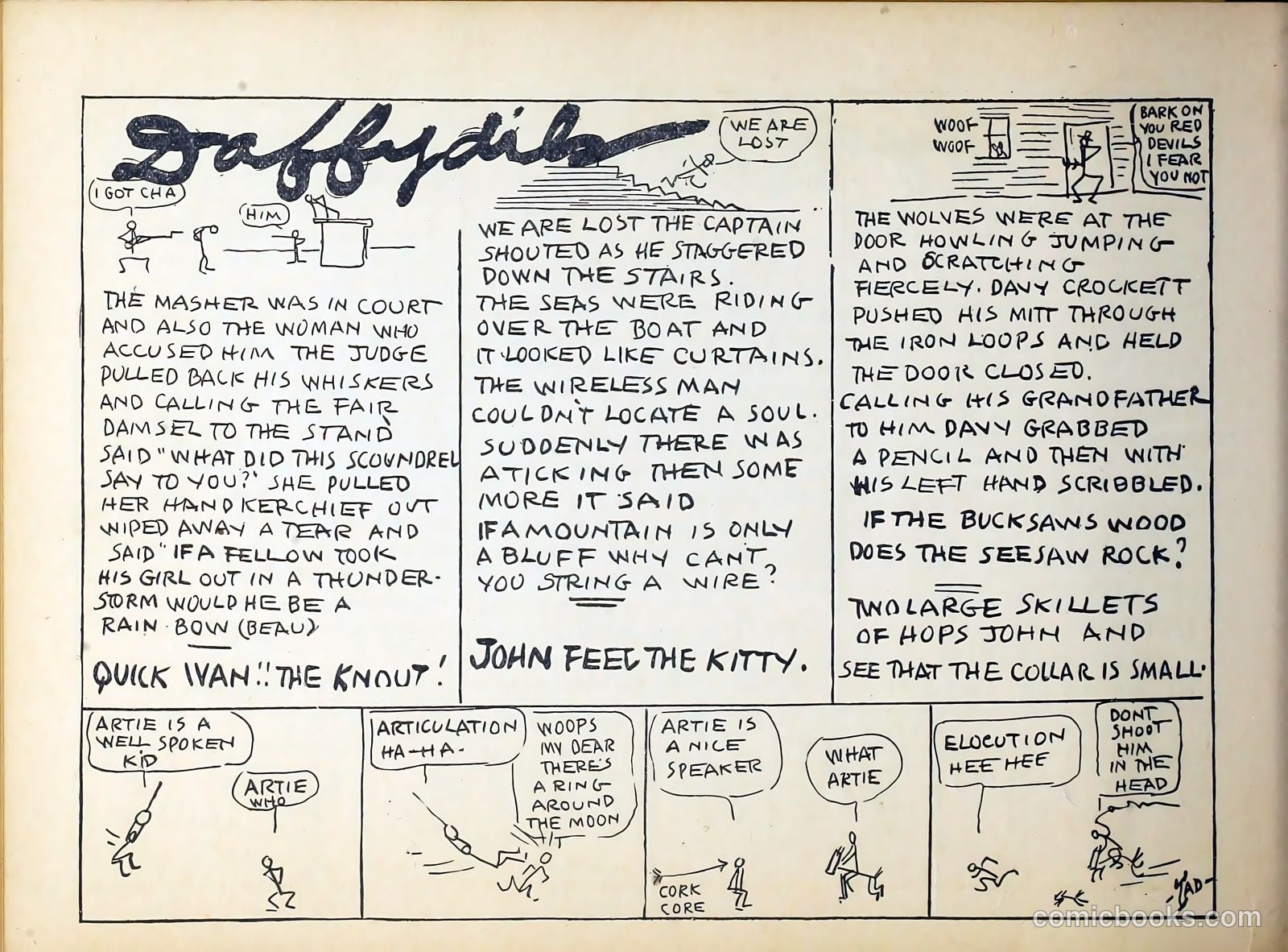 Daffydils #1 (1911) — page 37 of 50