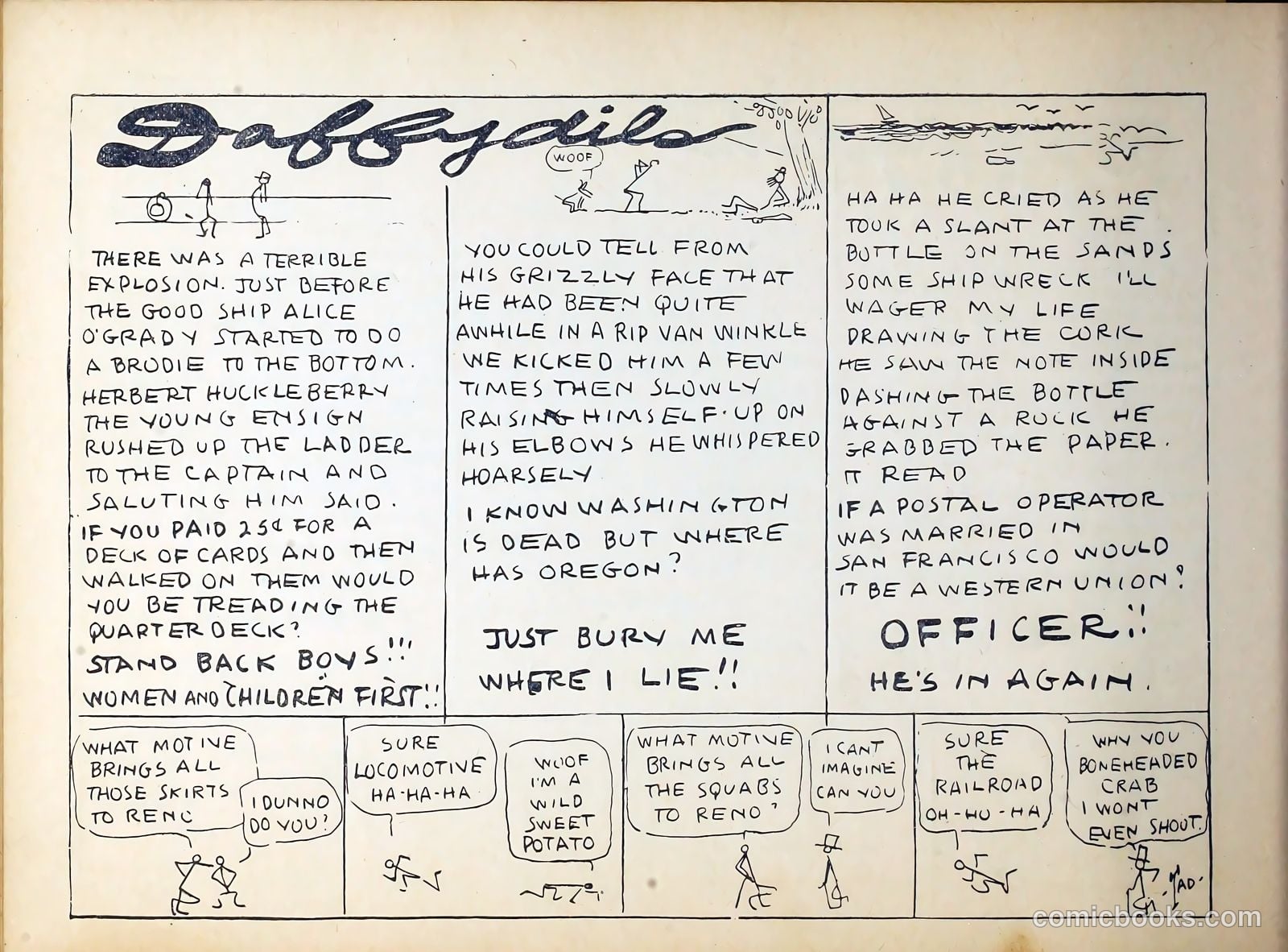 Daffydils #1 (1911) — page 41 of 50