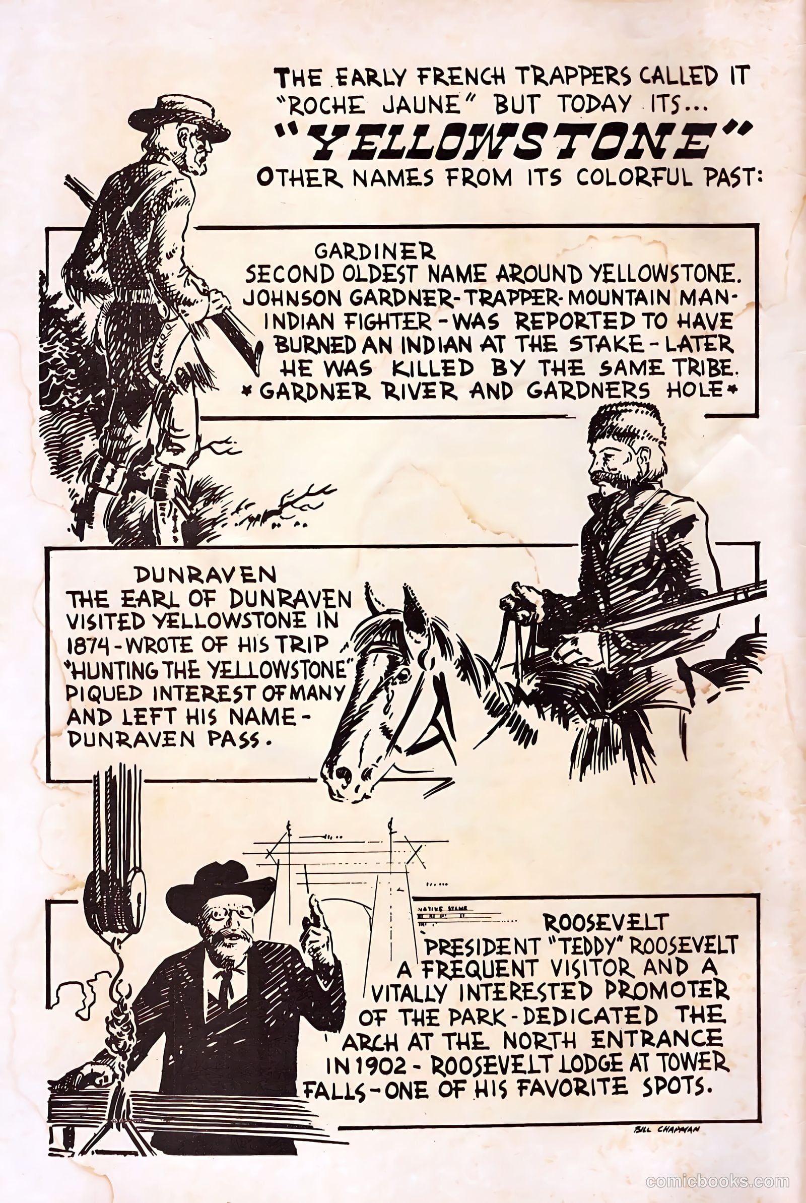 Yarns of the Yellowstone #1 (1972) — page 2 of 36