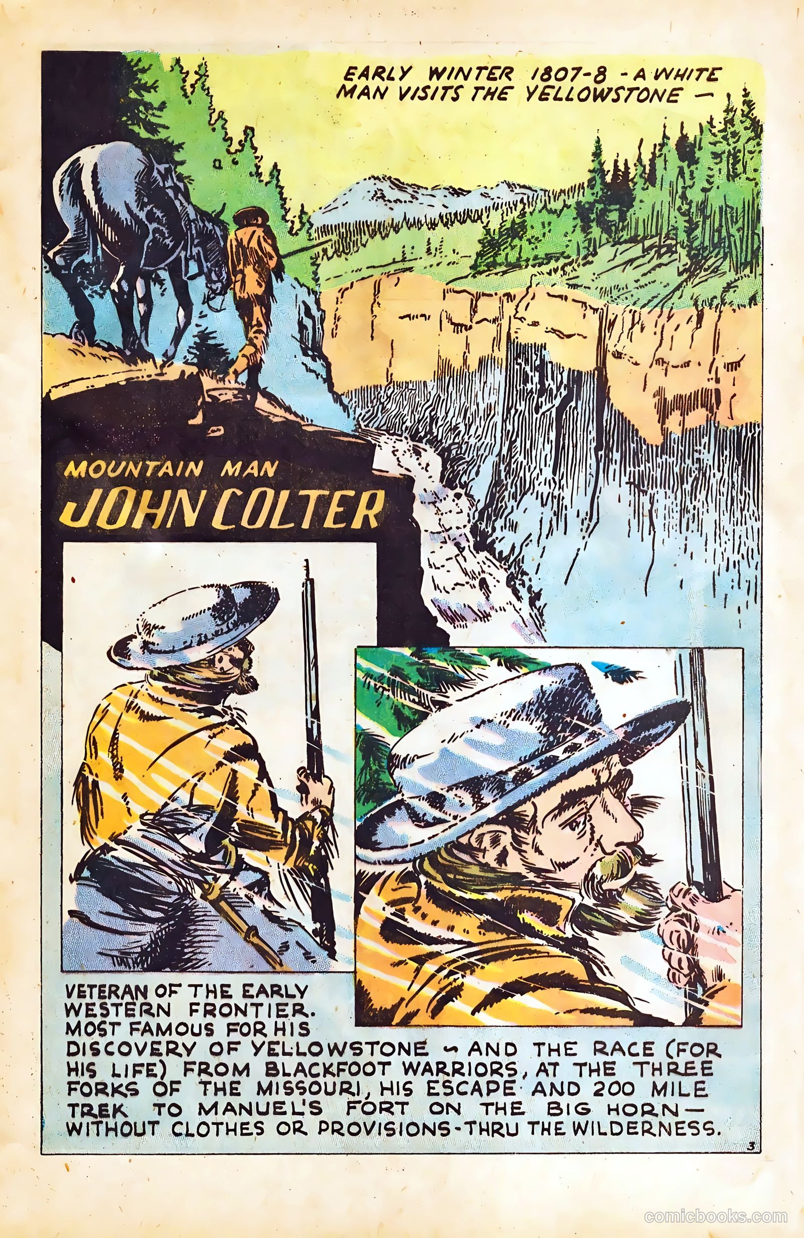 Yarns of the Yellowstone #1 (1972) — page 5 of 36