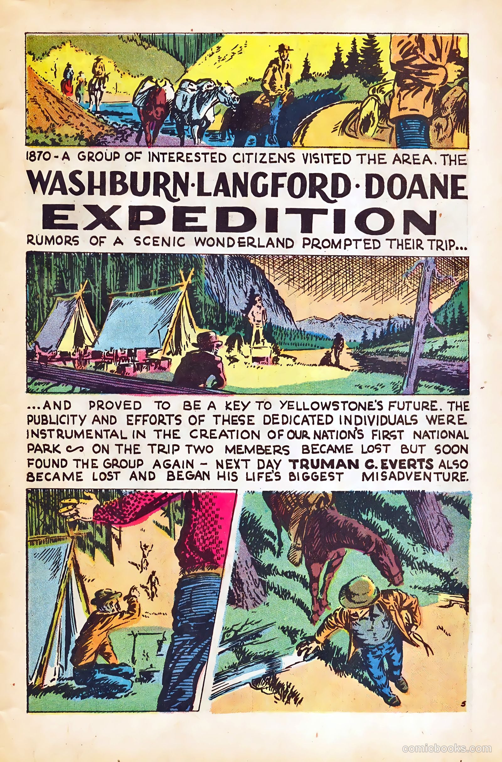 Yarns of the Yellowstone #1 (1972) — page 7 of 36