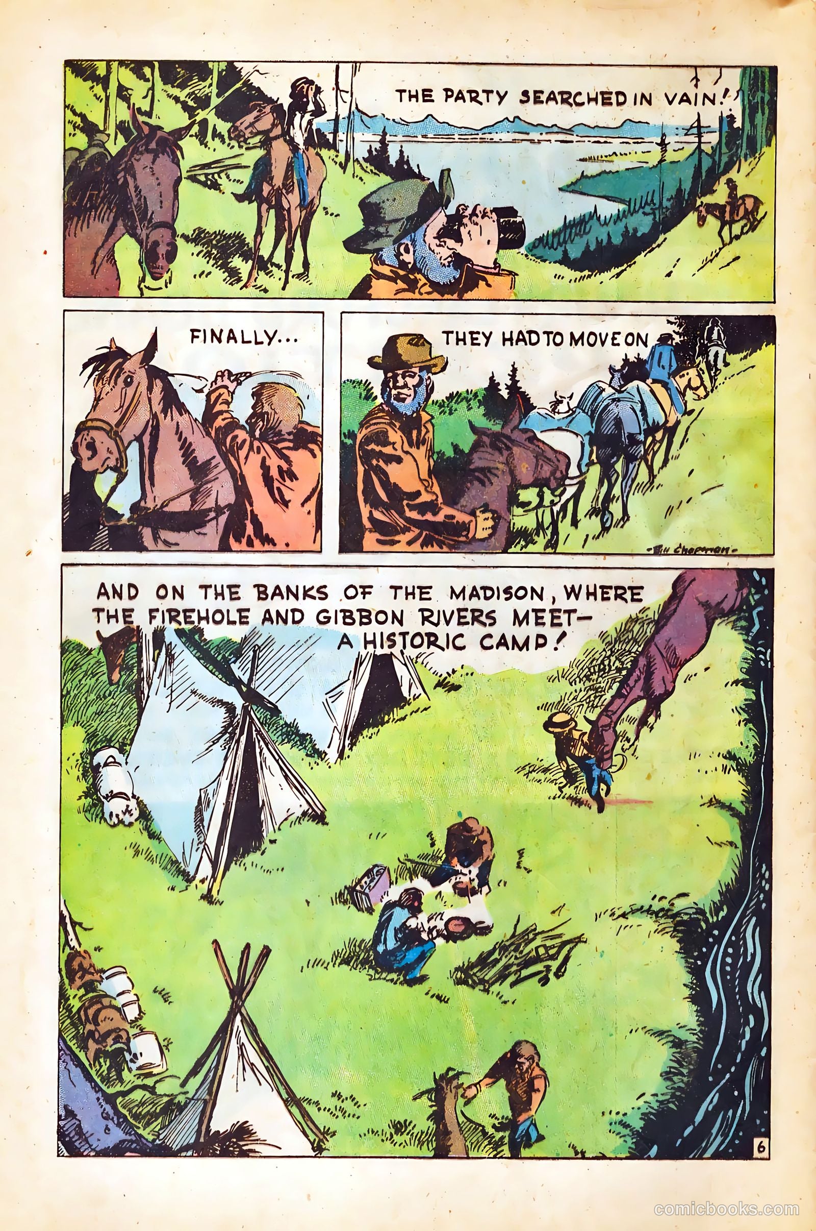 Yarns of the Yellowstone #1 (1972) — page 8 of 36