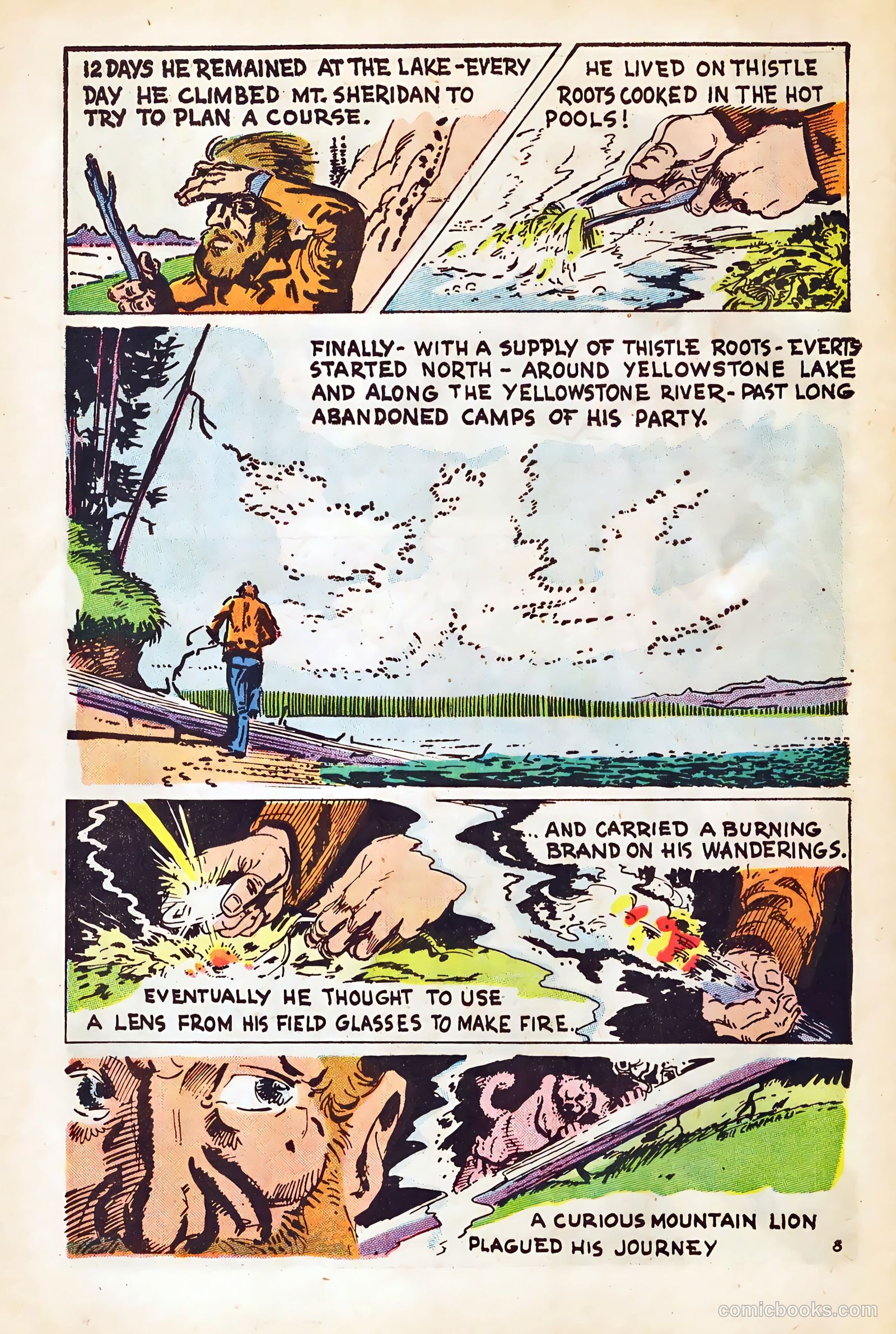 Yarns of the Yellowstone #1 (1972) — page 10 of 36
