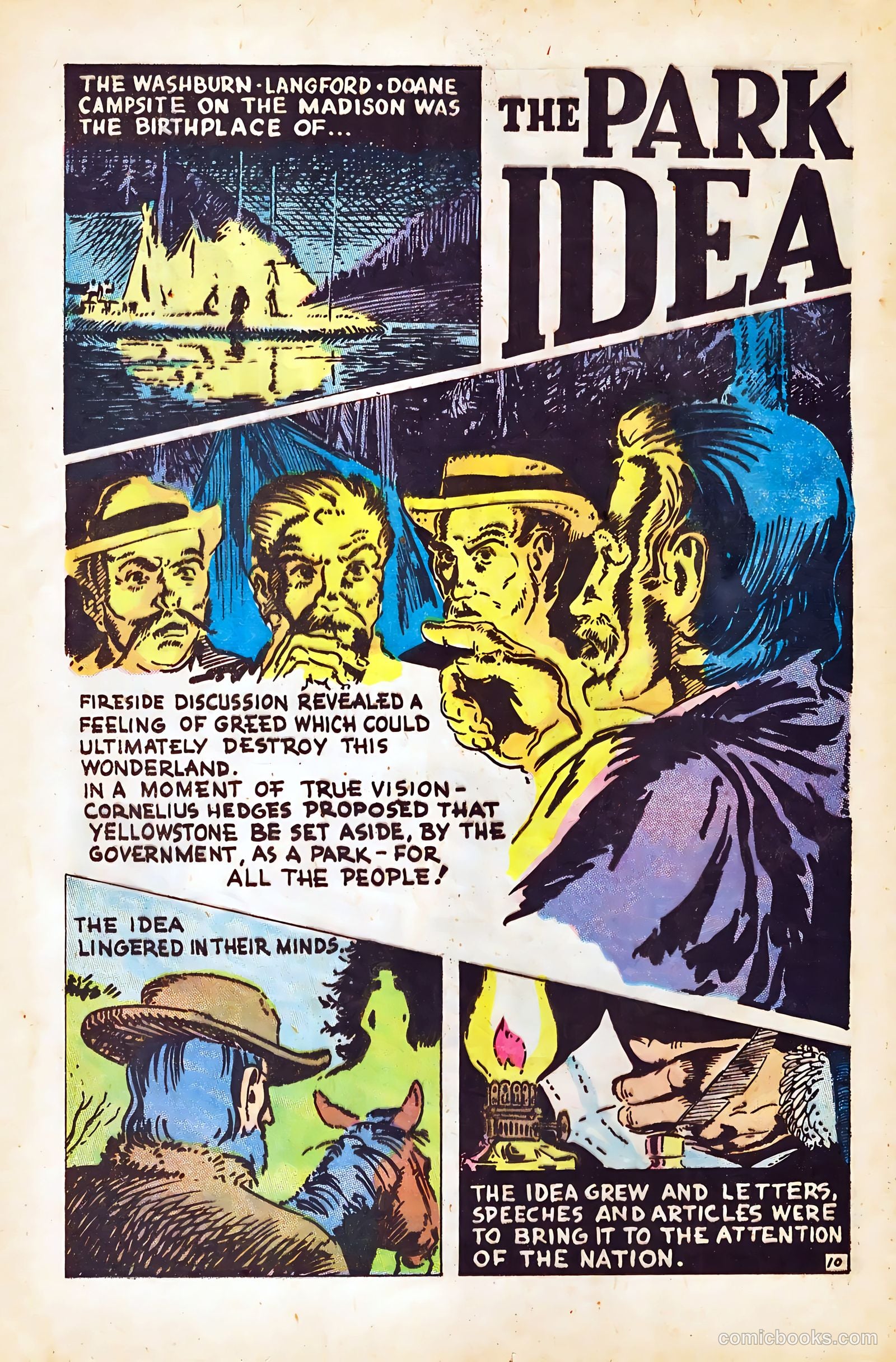 Yarns of the Yellowstone #1 (1972) — page 12 of 36
