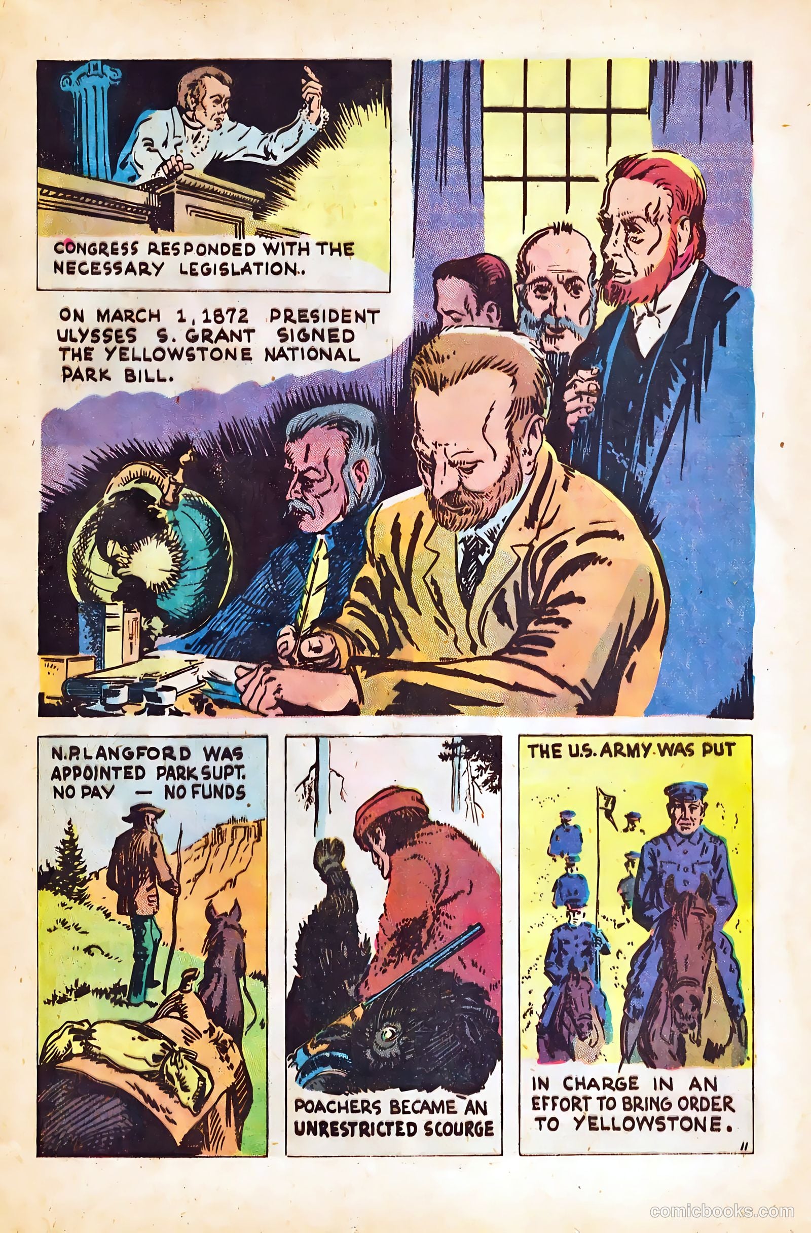 Yarns of the Yellowstone #1 (1972) — page 13 of 36