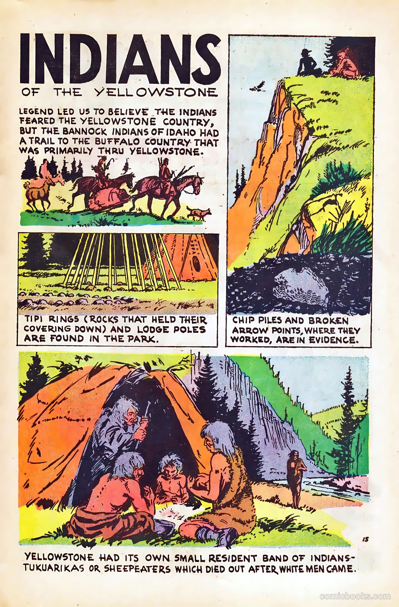 Yarns of the Yellowstone #1 (1972) — page 15 of 36