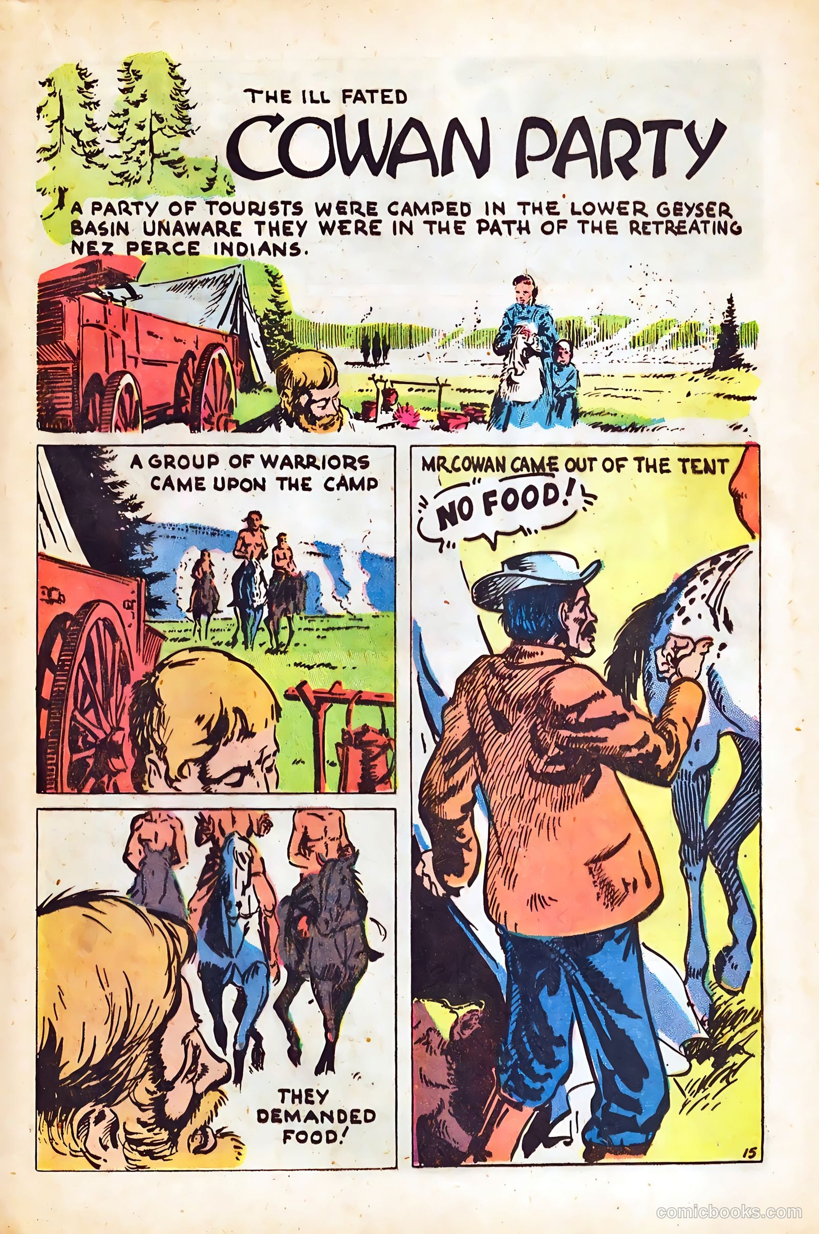 Yarns of the Yellowstone #1 (1972) — page 17 of 36