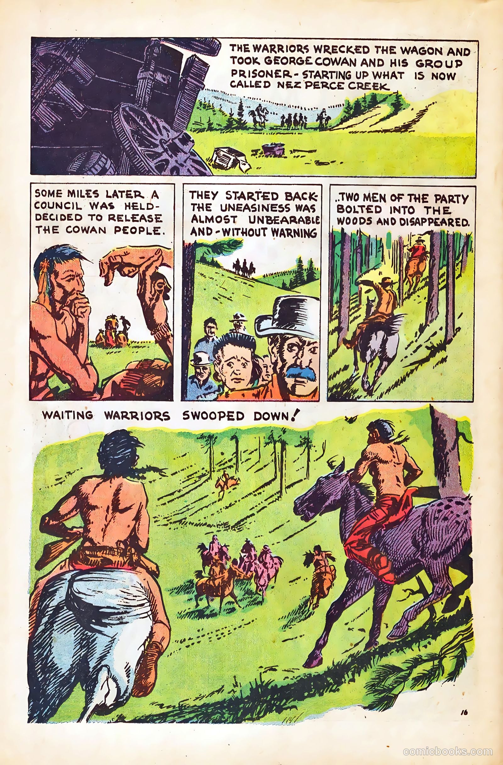 Yarns of the Yellowstone #1 (1972) — page 18 of 36