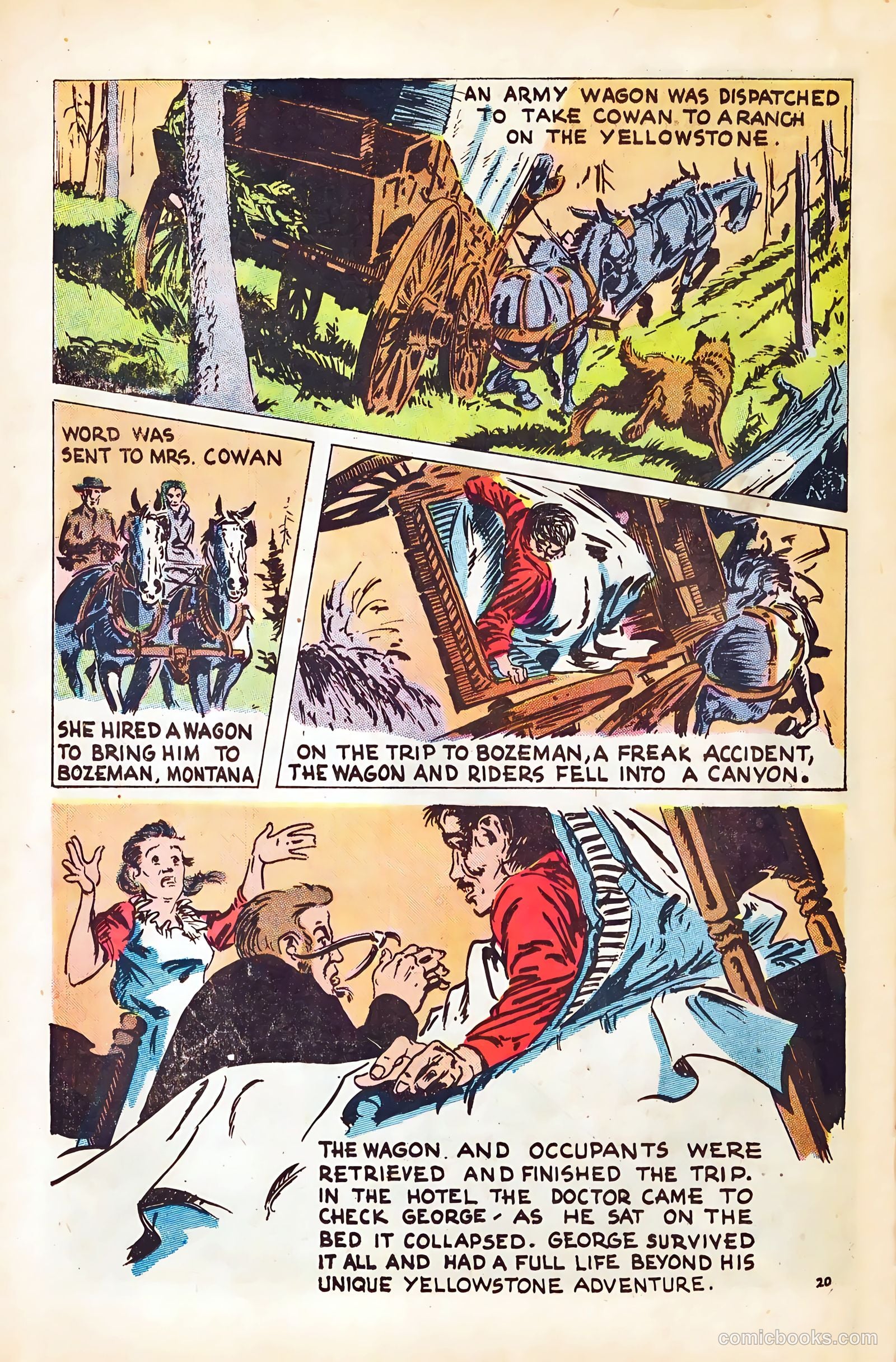 Yarns of the Yellowstone #1 (1972) — page 22 of 36