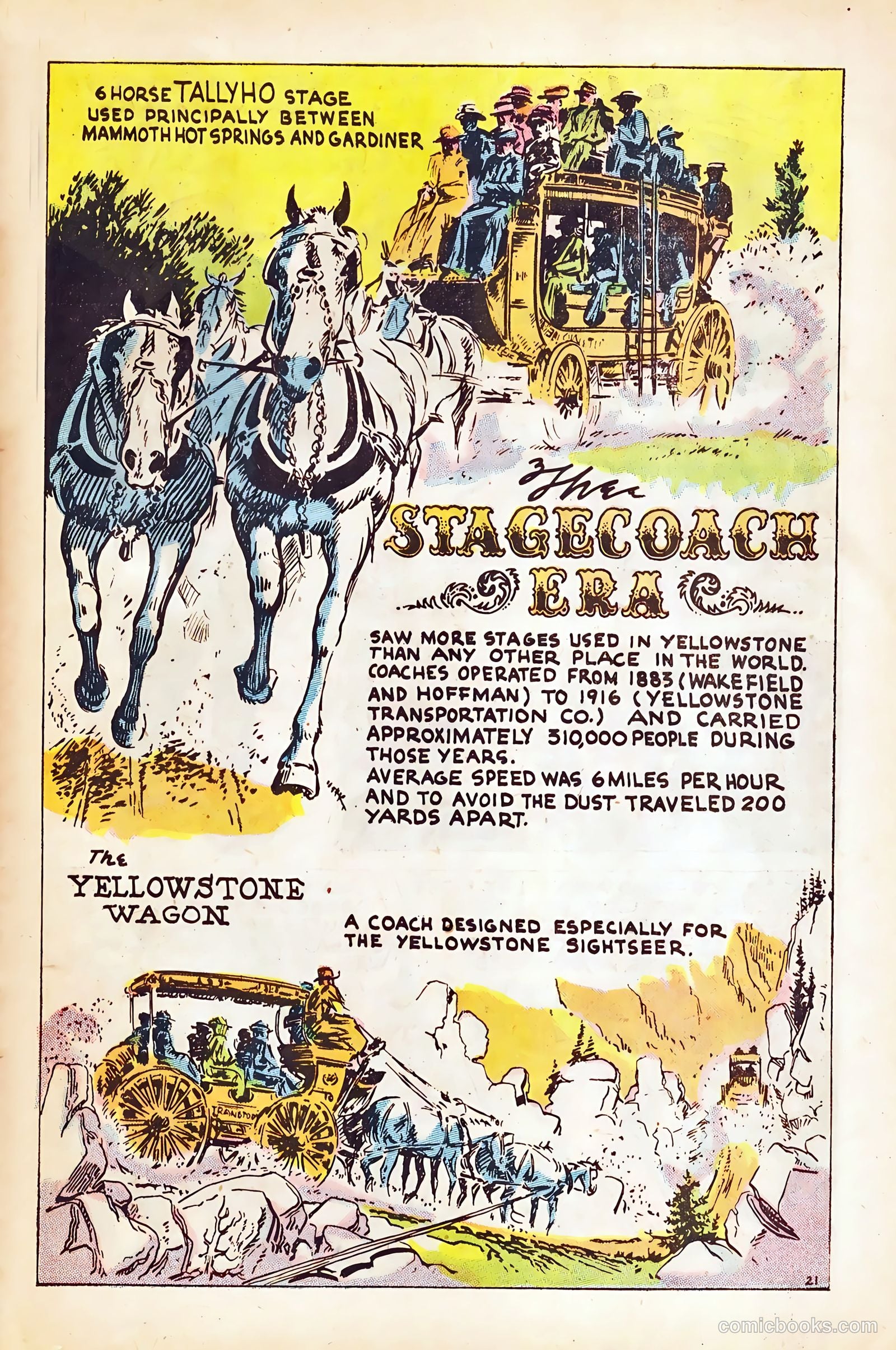 Yarns of the Yellowstone #1 (1972) — page 23 of 36