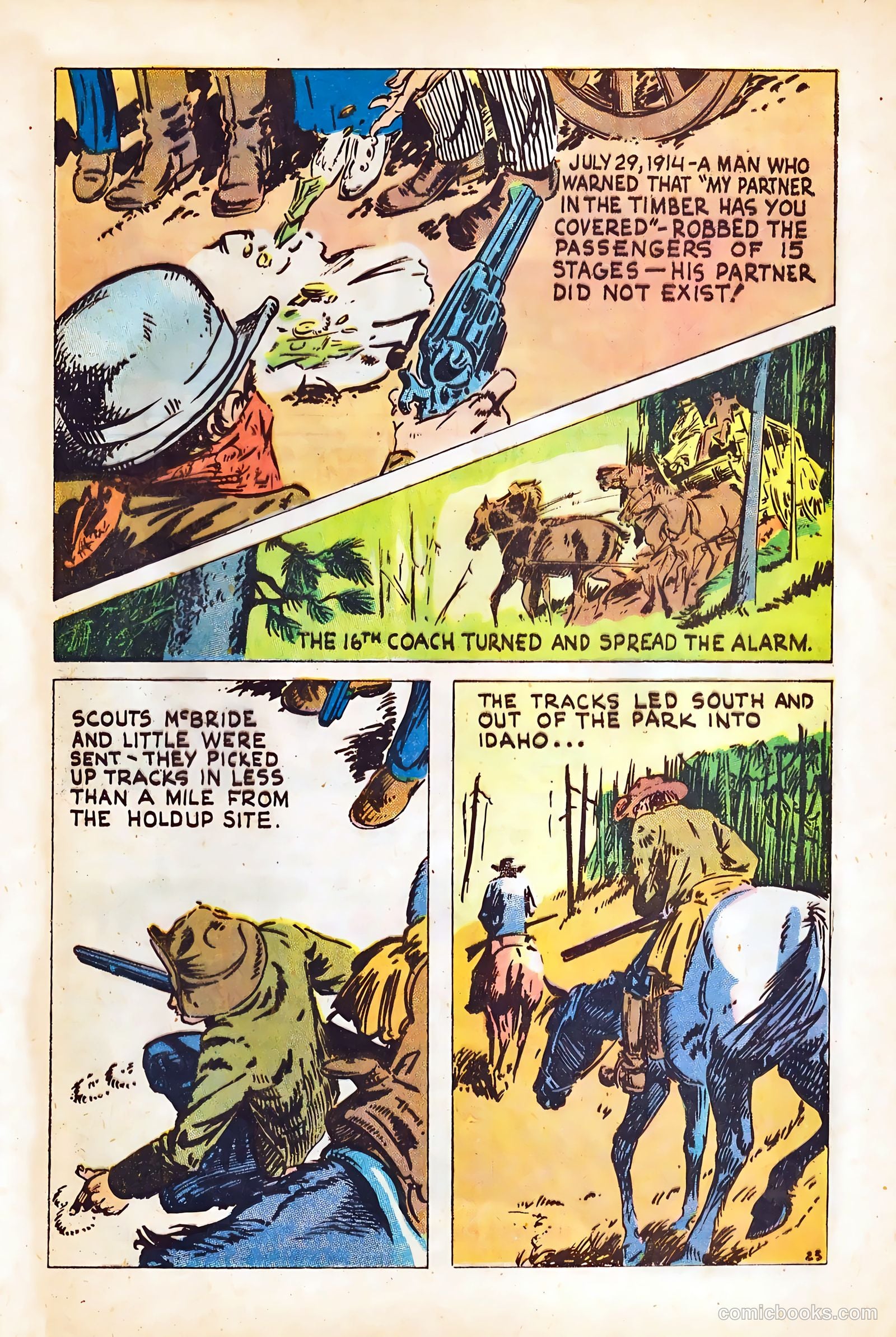 Yarns of the Yellowstone #1 (1972) — page 25 of 36