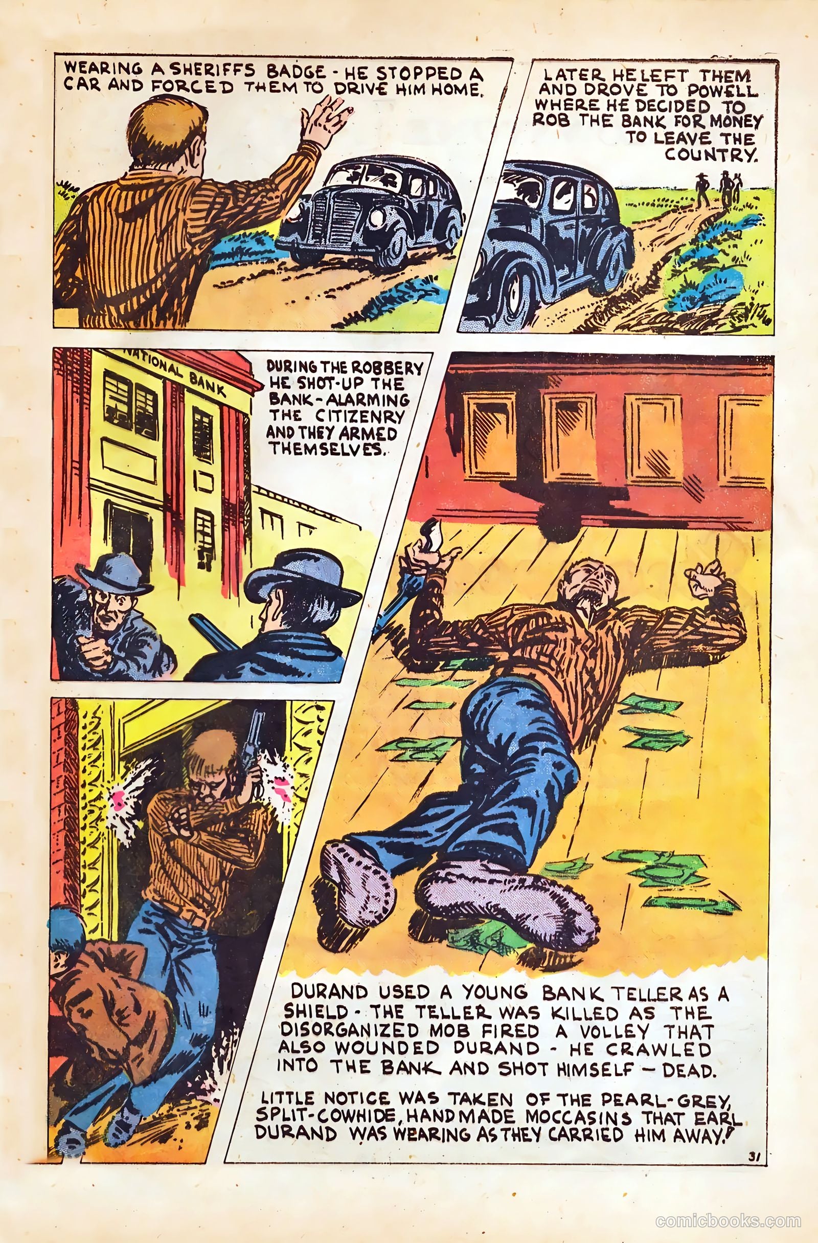 Yarns of the Yellowstone #1 (1972) — page 33 of 36