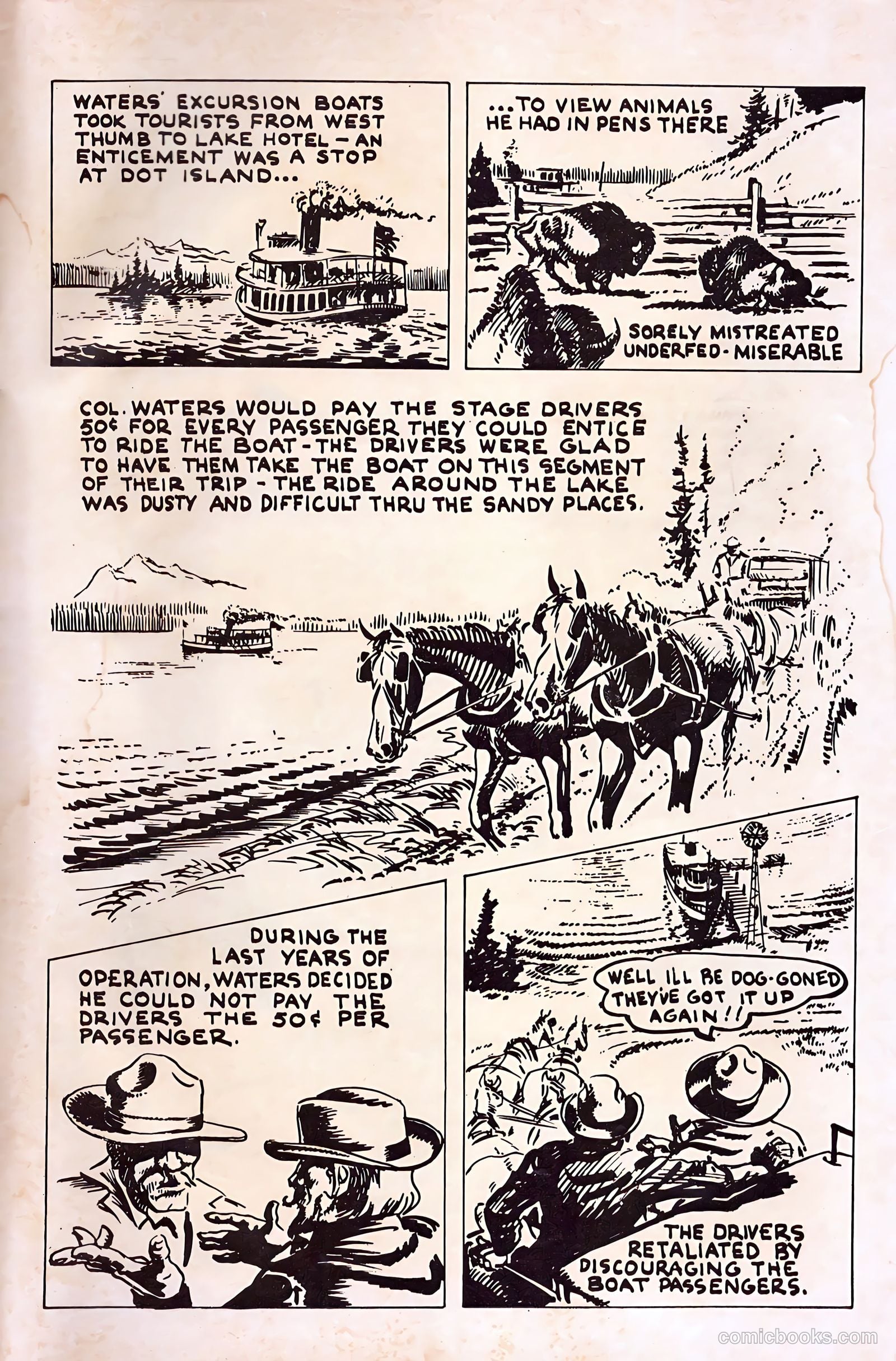 Yarns of the Yellowstone #1 (1972) — page 35 of 36