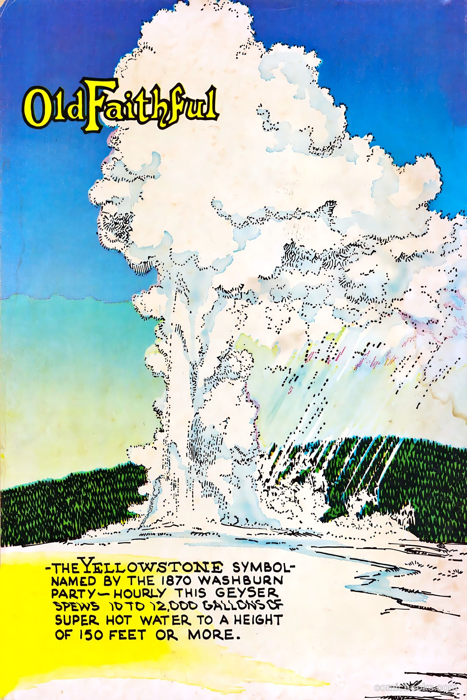 Yarns of the Yellowstone #1 (1972) — page 36 of 36