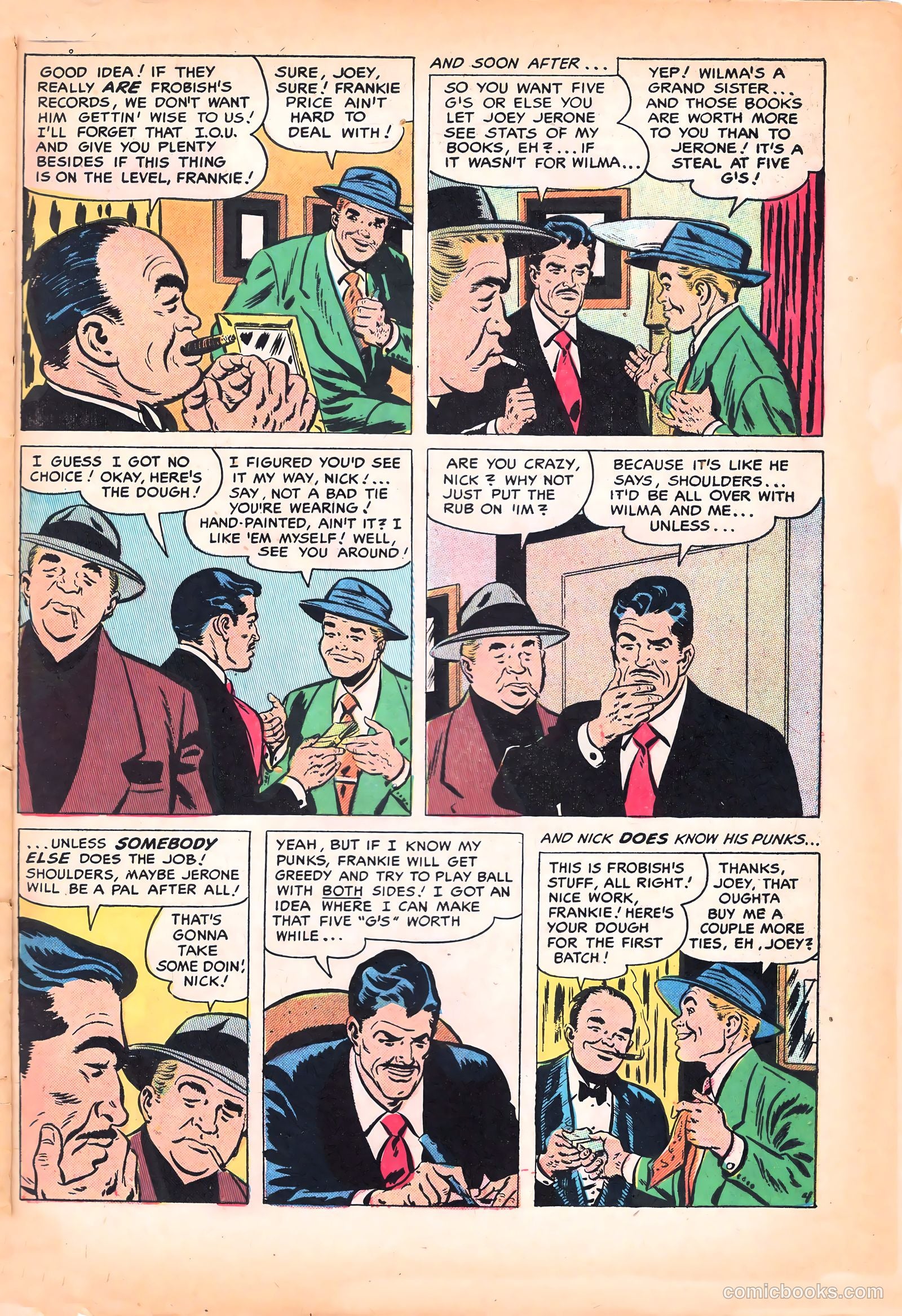 Crime Detective Comics v3 #8 — page 31 of 36