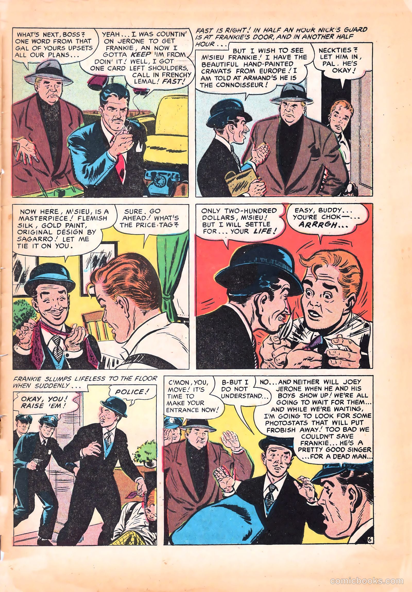 Crime Detective Comics v3 #8 — page 33 of 36