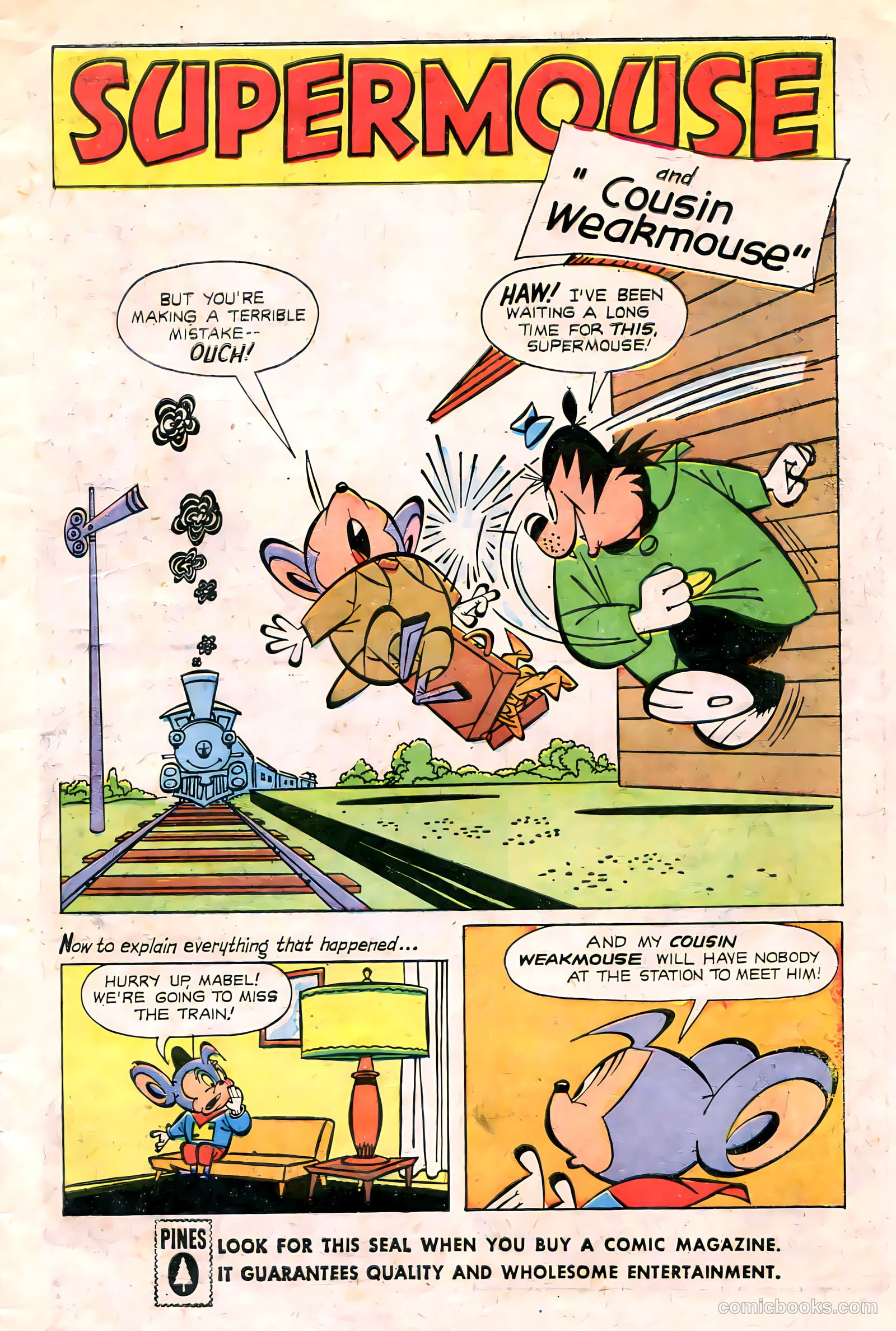 Supermouse #45 (1955) — page 3 of 36