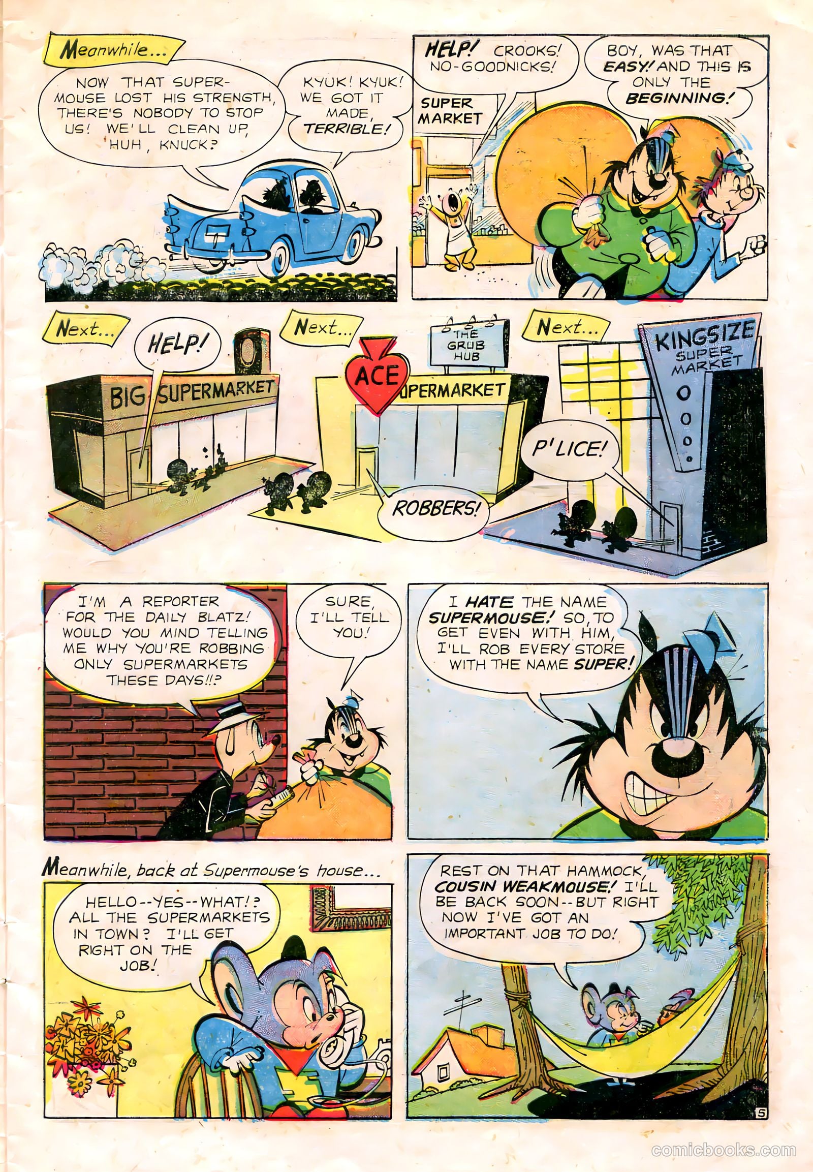 Supermouse #45 (1955) — page 7 of 36