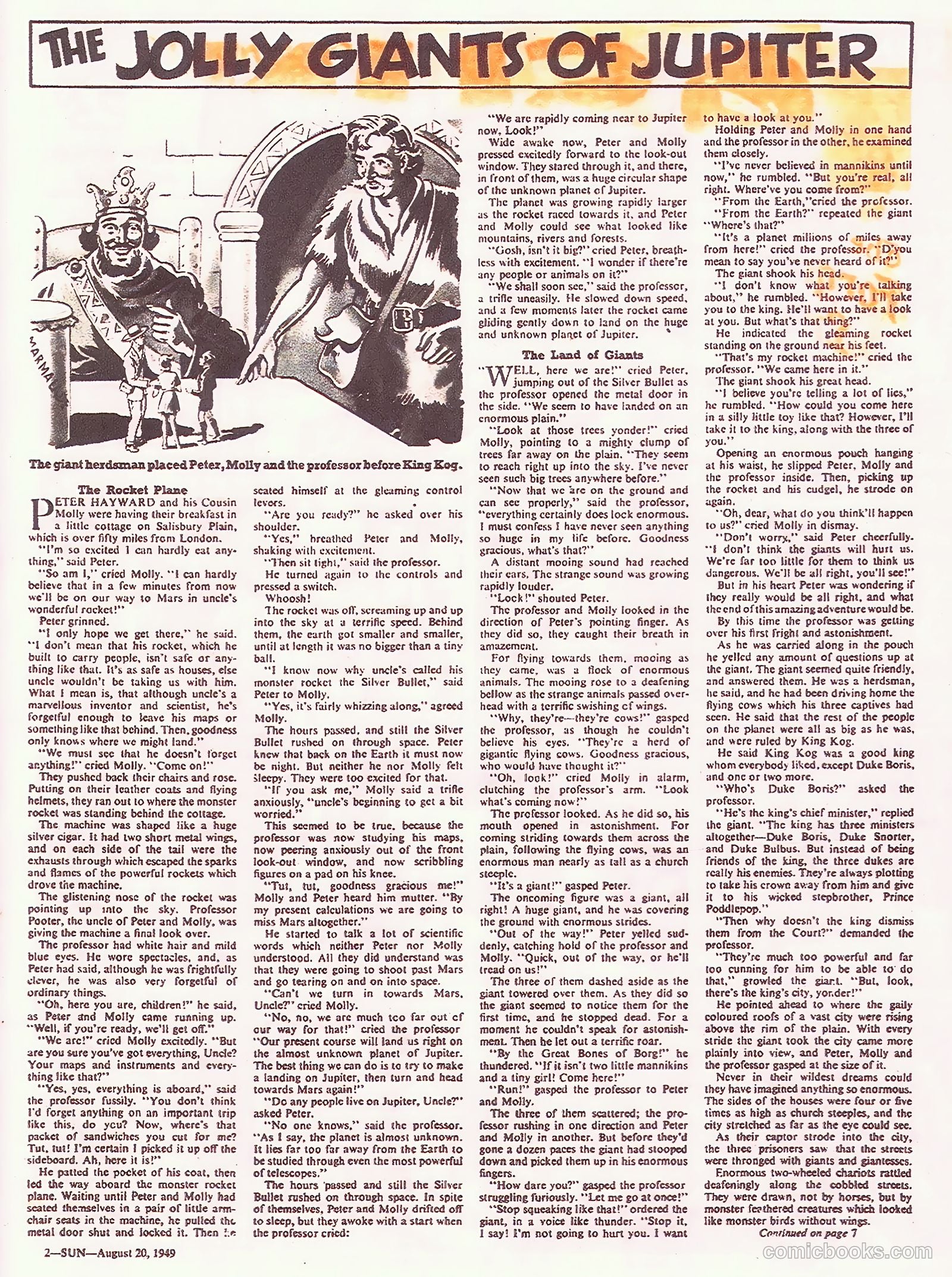 Sun #47 (1947) — page 2 of 8