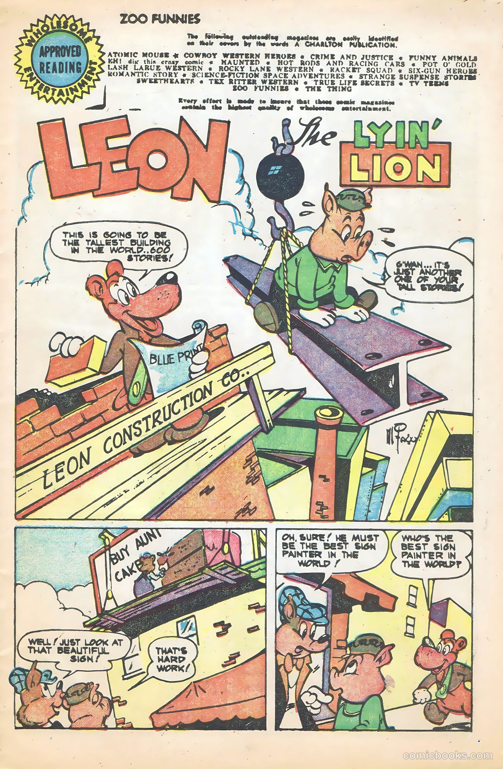 Zoo Funnies v2 #4 — page 3 of 36