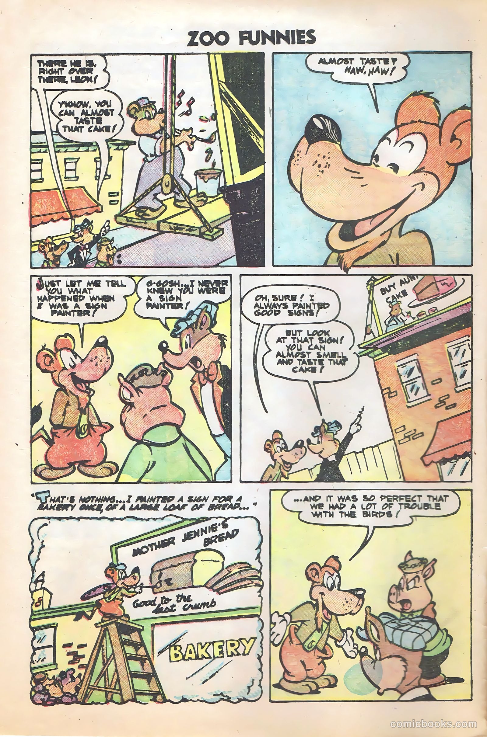 Zoo Funnies v2 #4 — page 4 of 36
