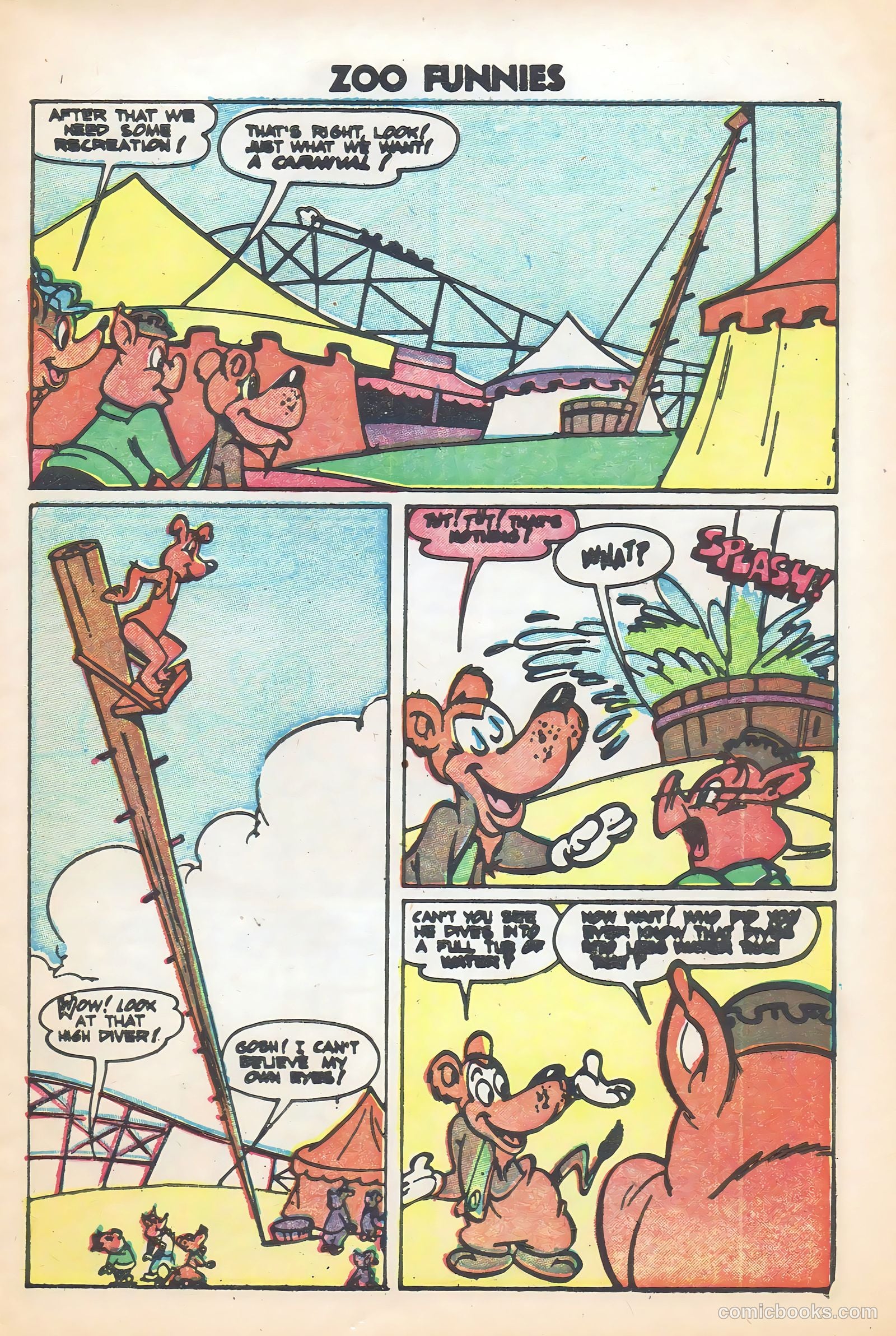 Zoo Funnies v2 #4 — page 7 of 36