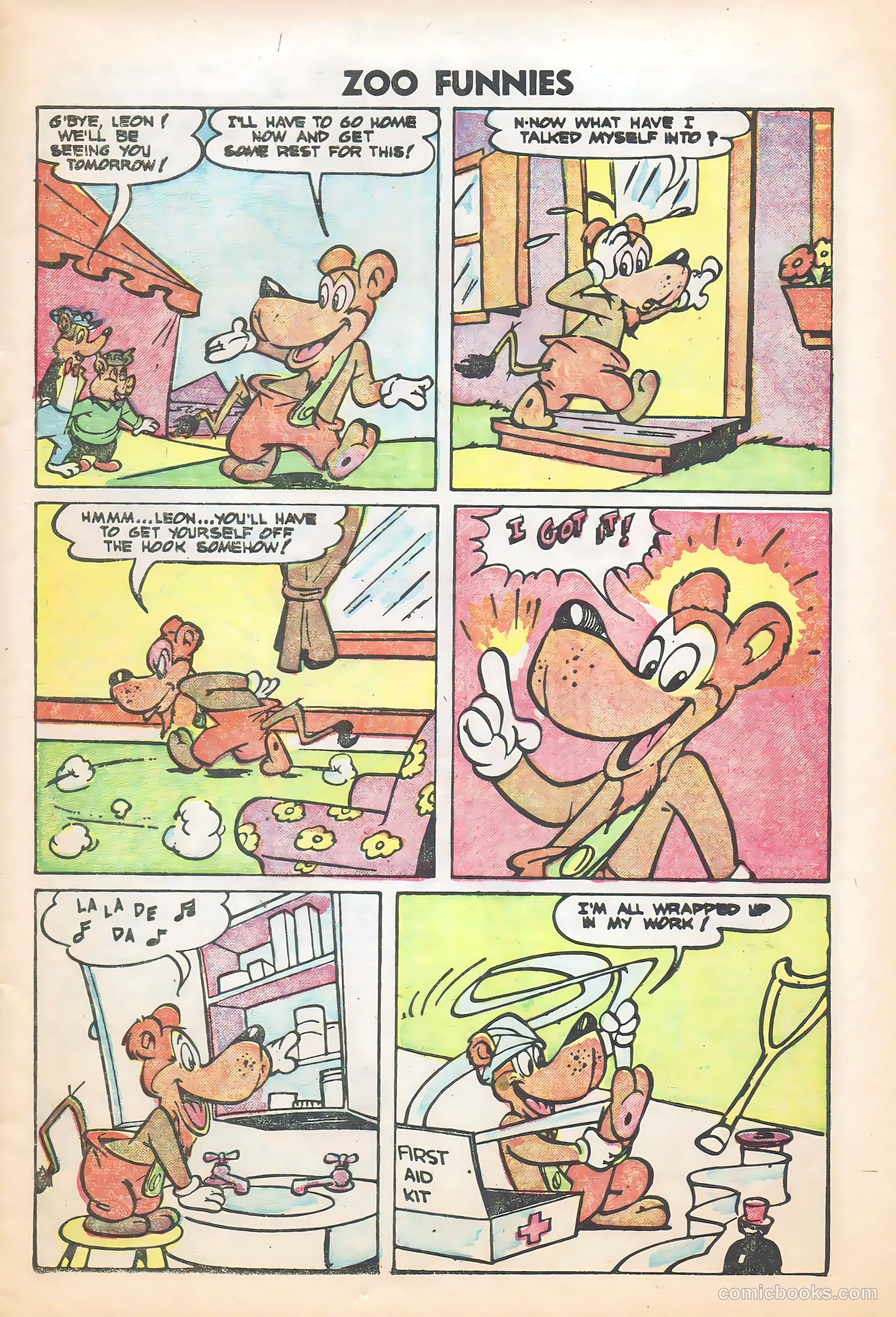 Zoo Funnies v2 #4 — page 9 of 36