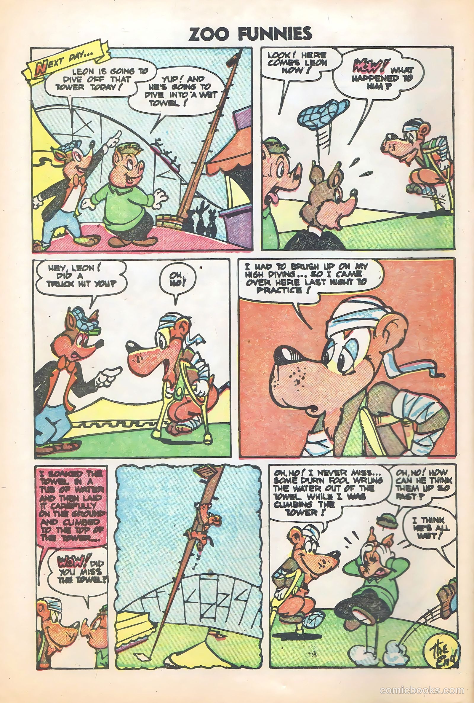 Zoo Funnies v2 #4 — page 10 of 36