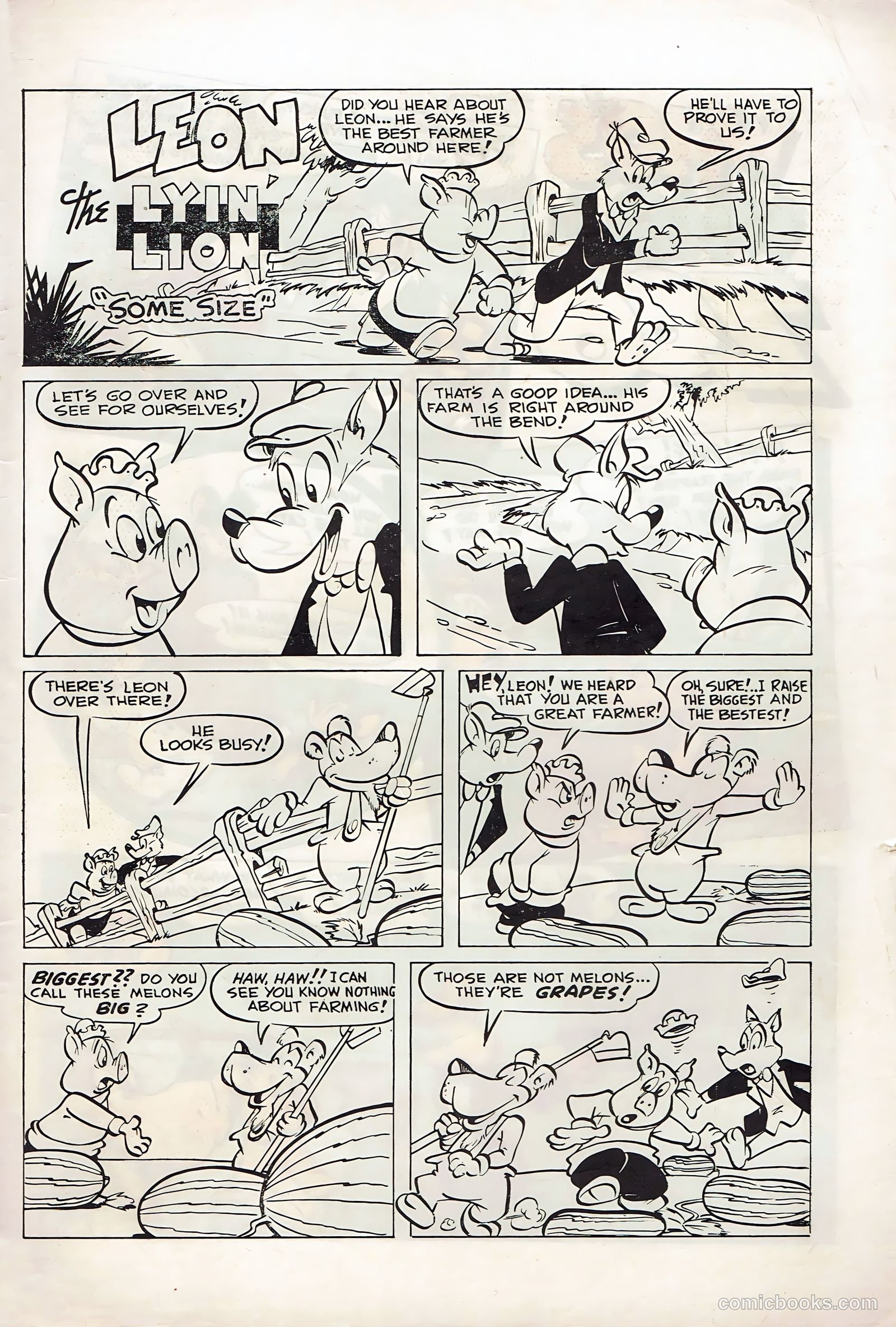 Zoo Funnies v2 #4 — page 35 of 36