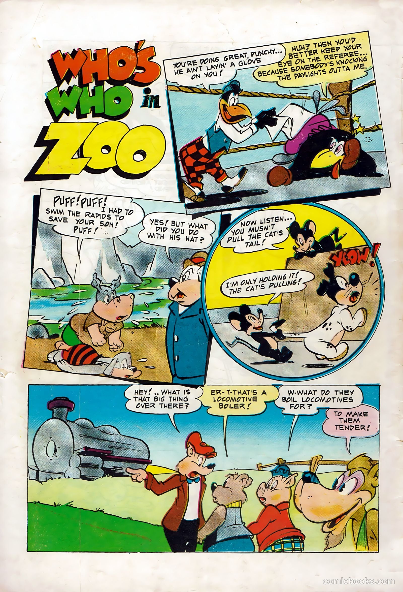 Zoo Funnies v2 #4 — page 36 of 36