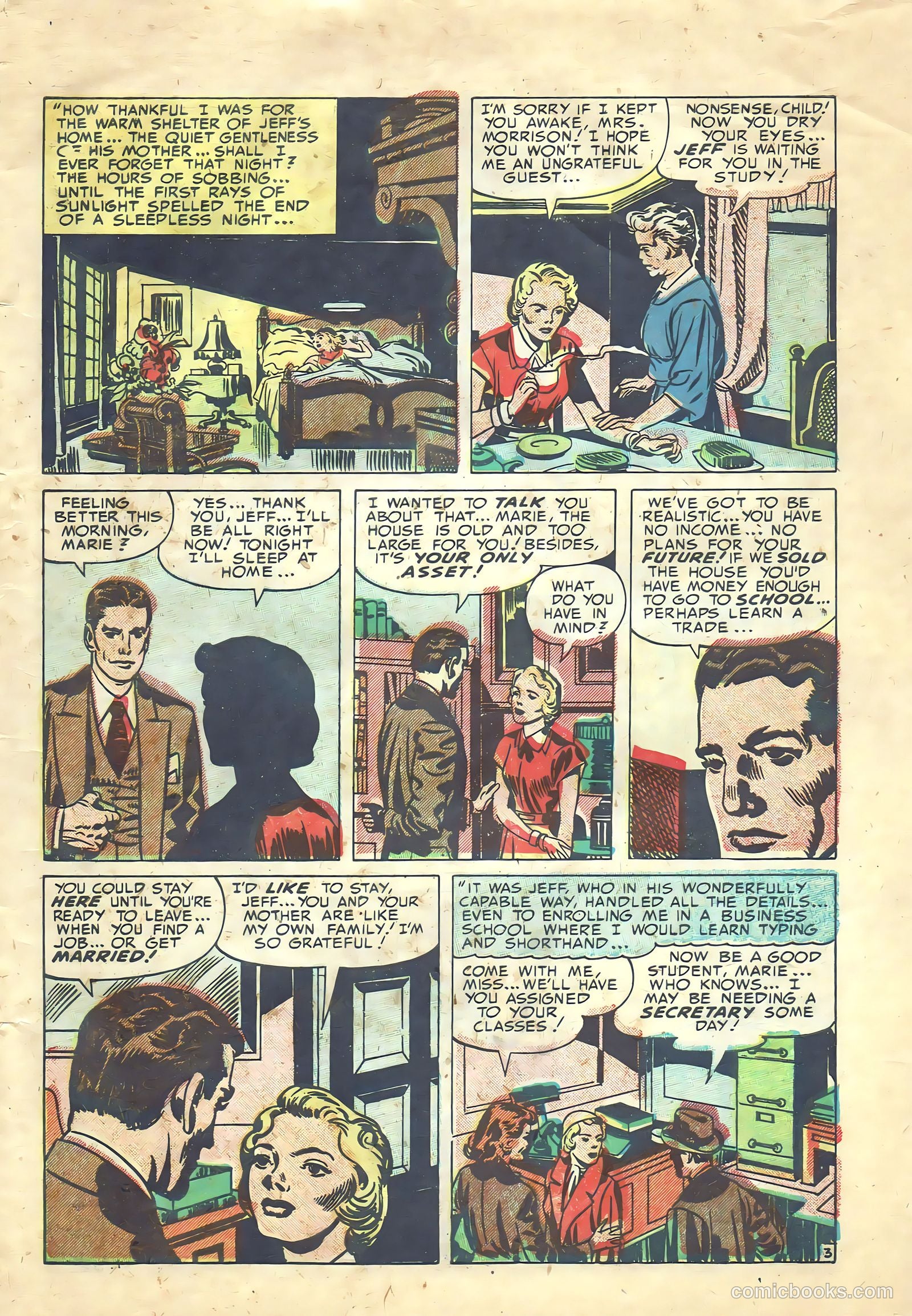 Young Romance #54 (1953) — page 5 of 44