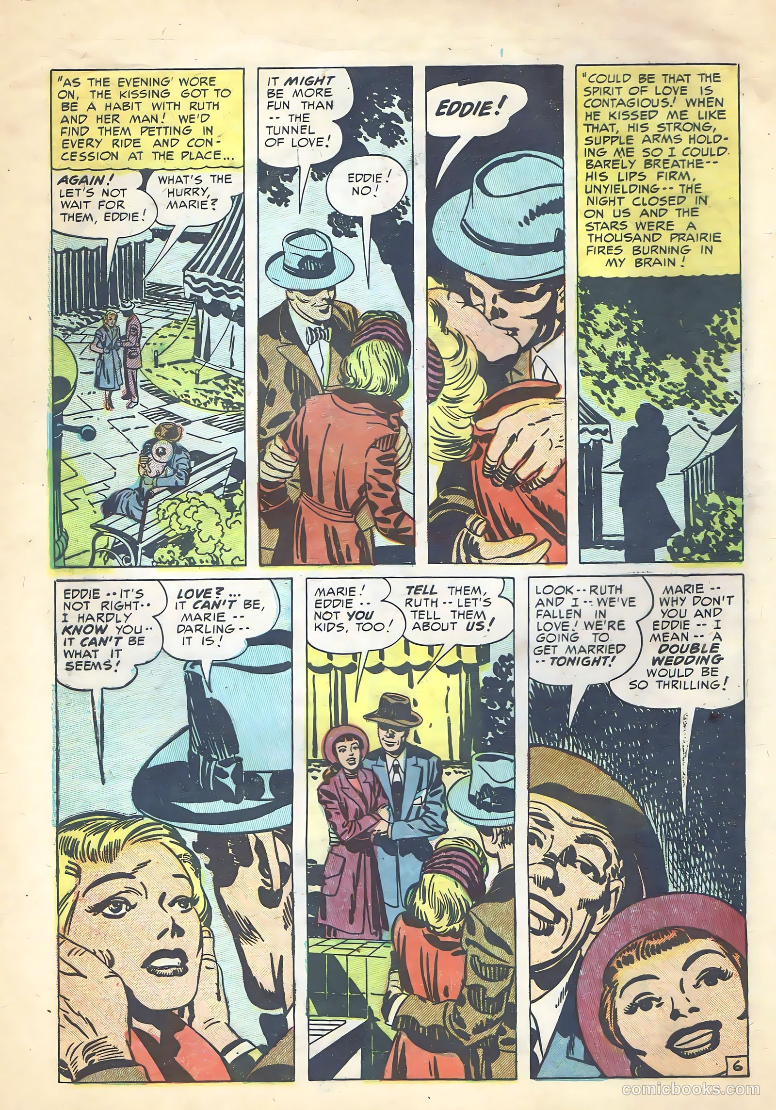 Young Romance #54 (1953) — page 8 of 44
