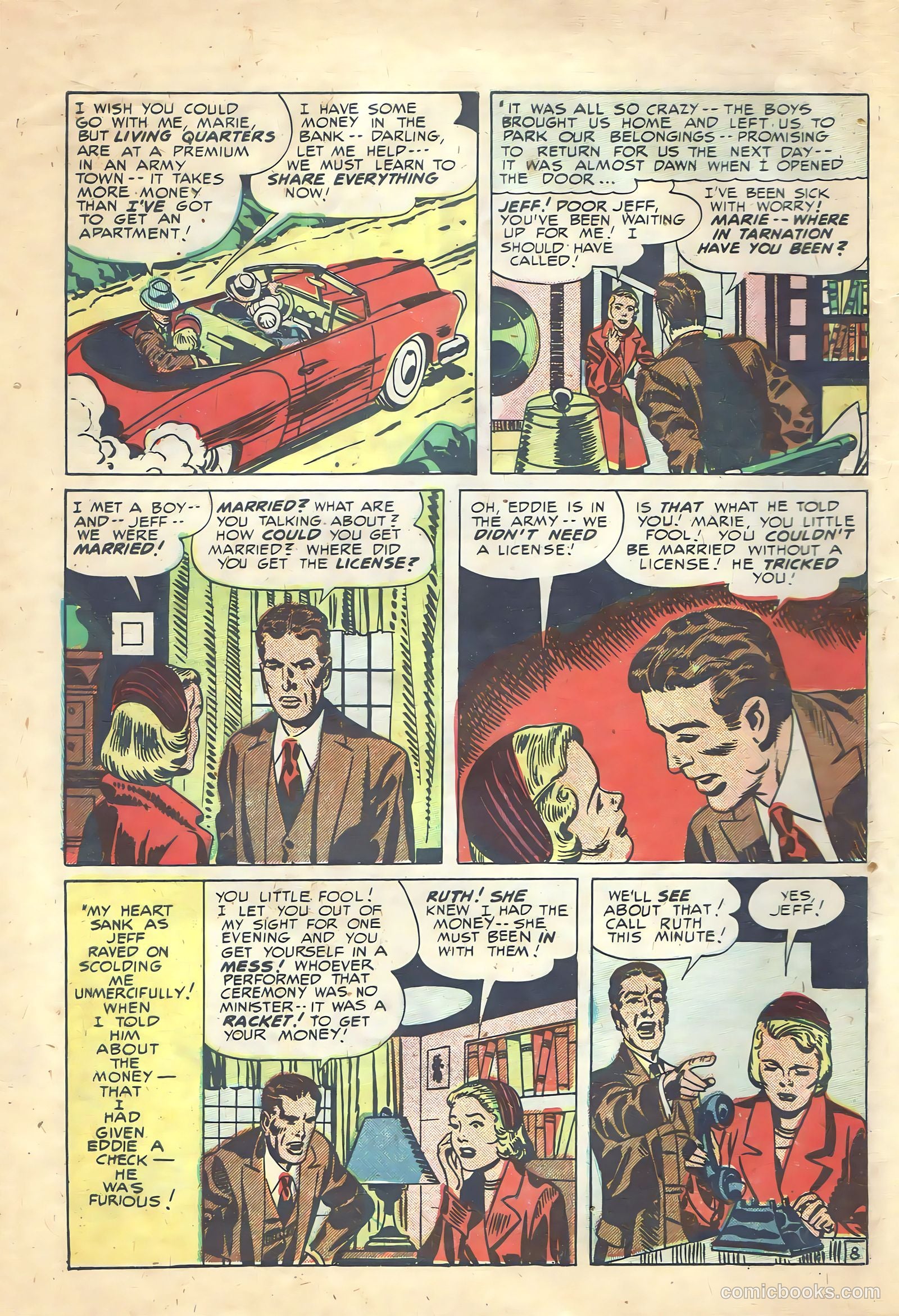 Young Romance #54 (1953) — page 10 of 44