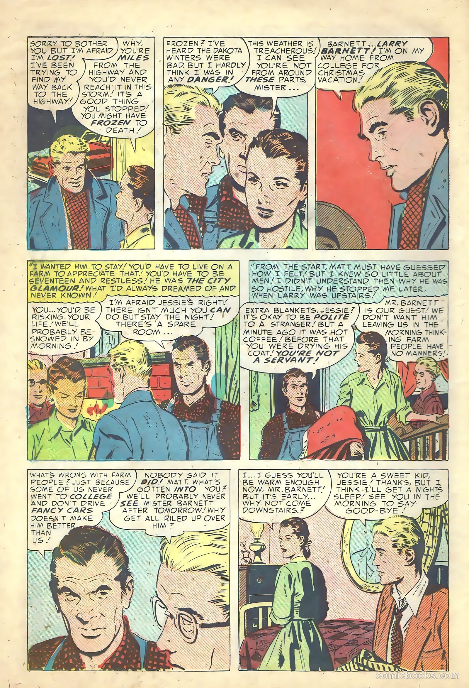 Young Romance #54 (1953) — page 16 of 44