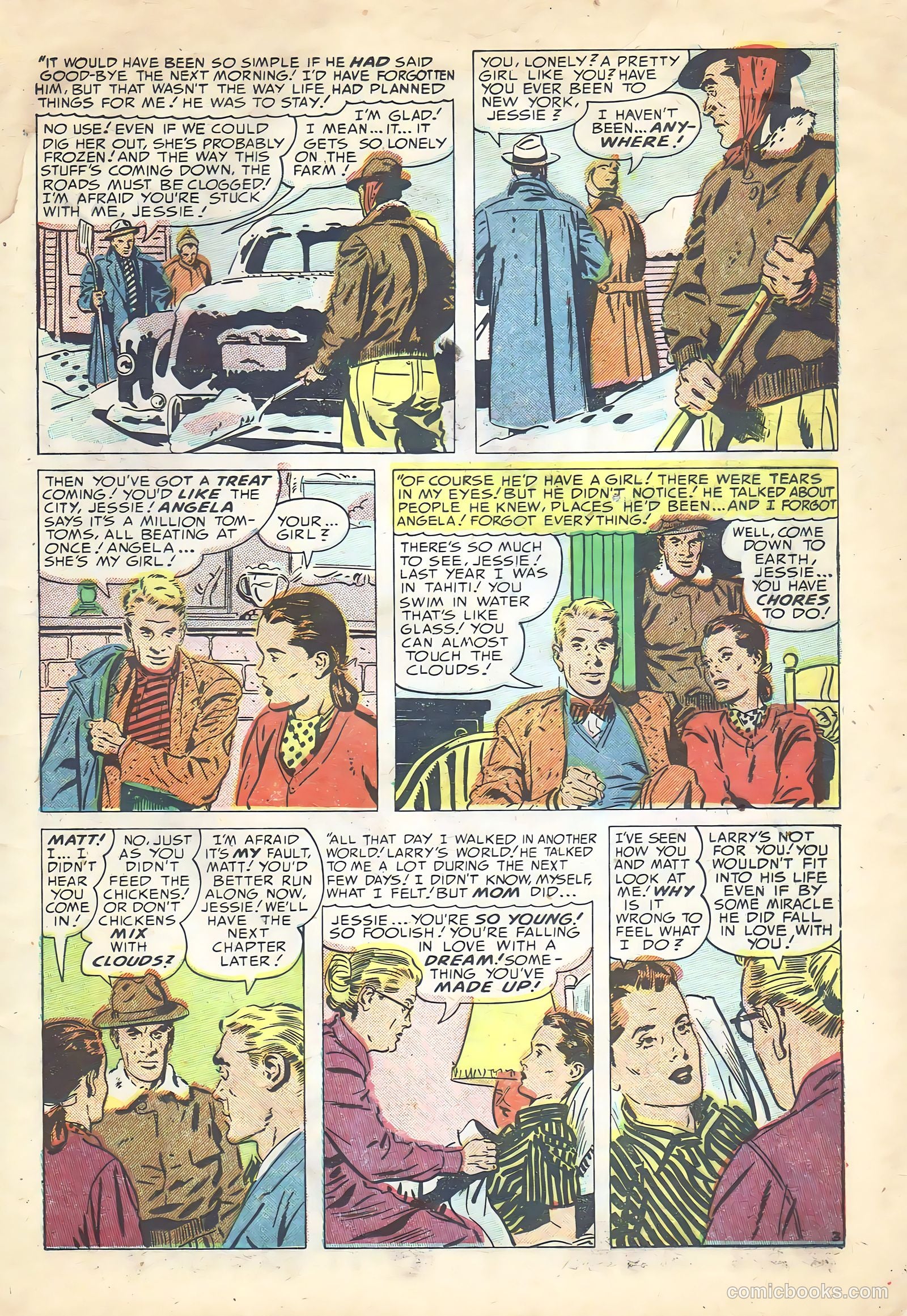 Young Romance #54 (1953) — page 17 of 44