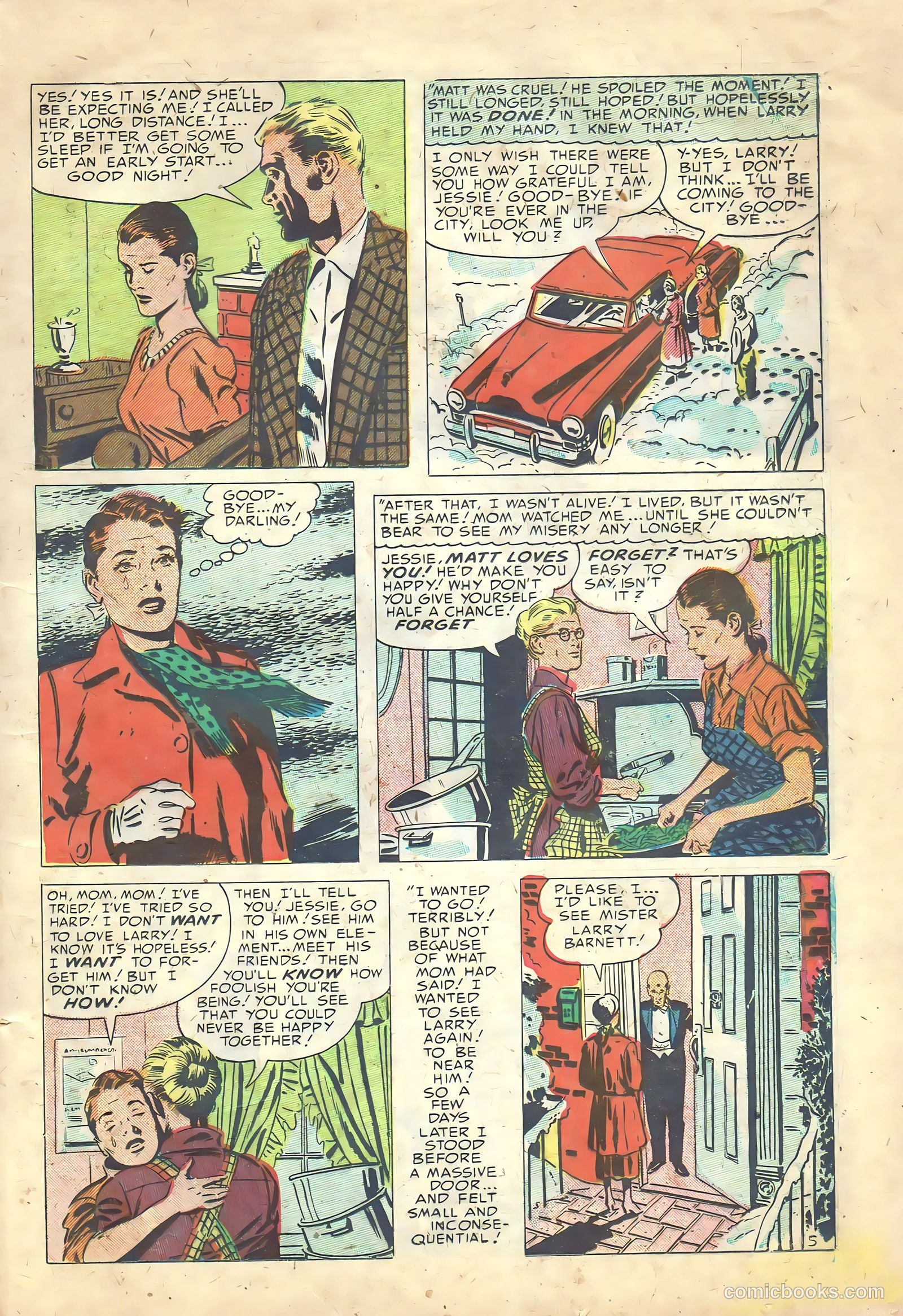 Young Romance #54 (1953) — page 19 of 44