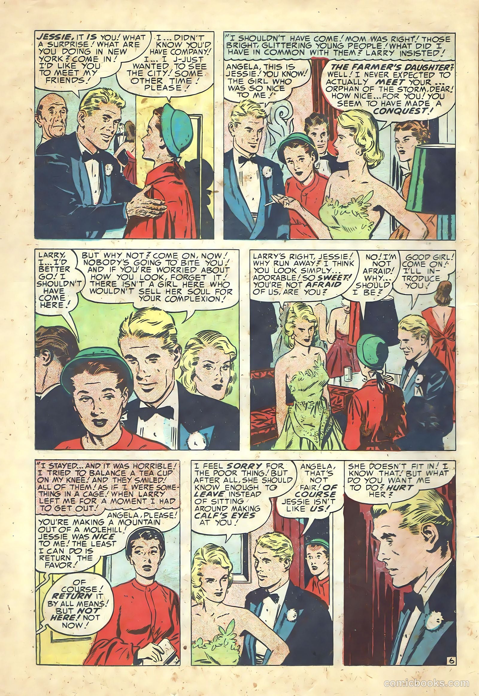 Young Romance #54 (1953) — page 20 of 44