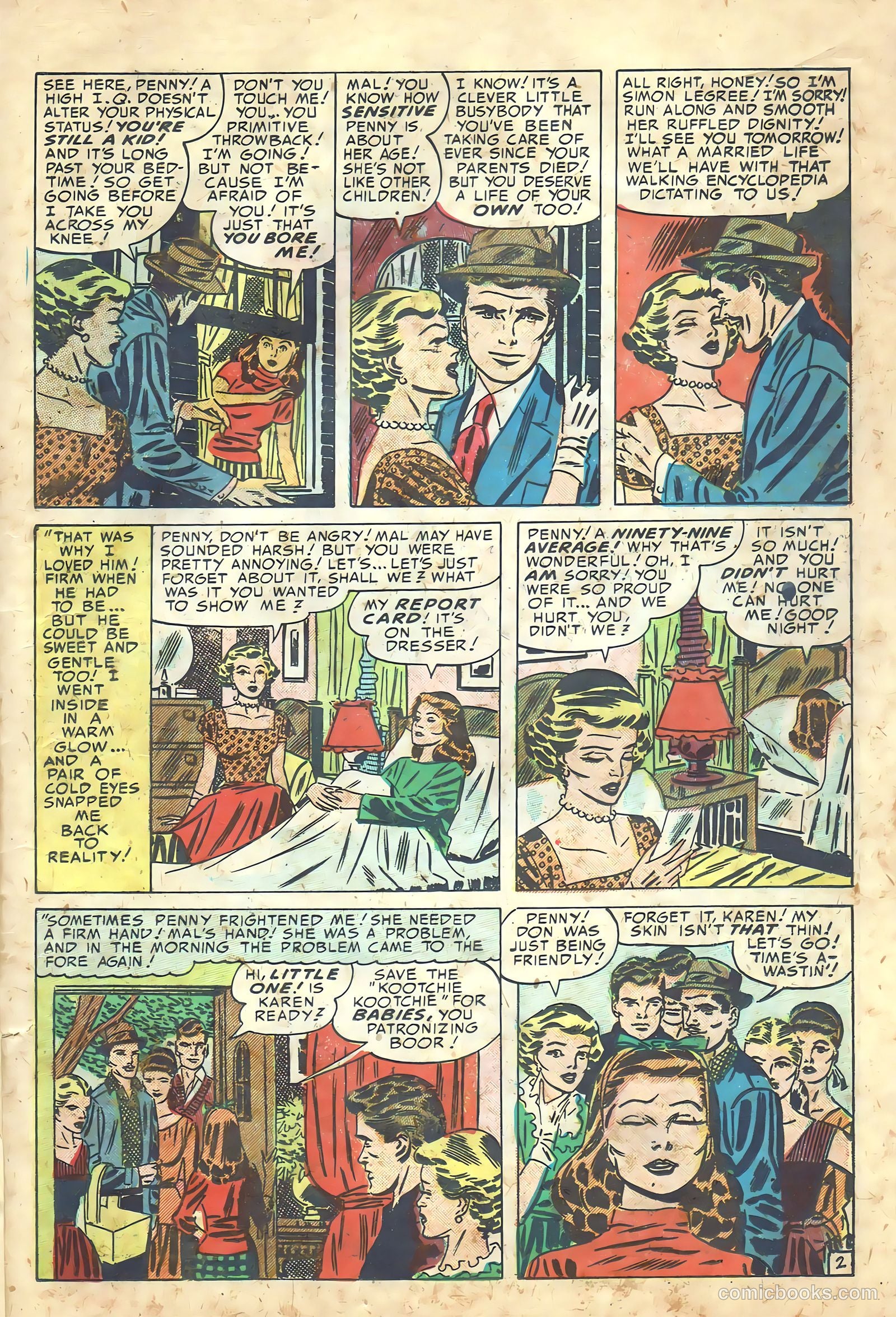 Young Romance #54 (1953) — page 25 of 44