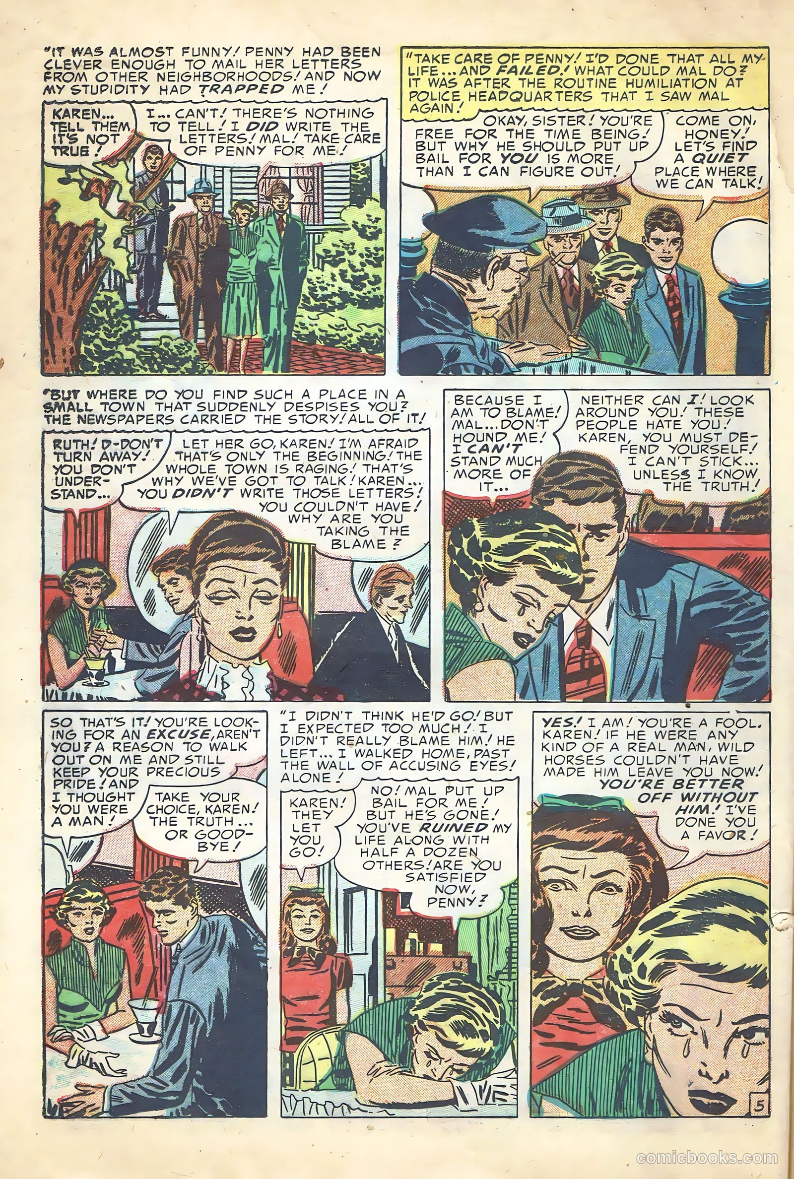 Young Romance #54 (1953) — page 28 of 44